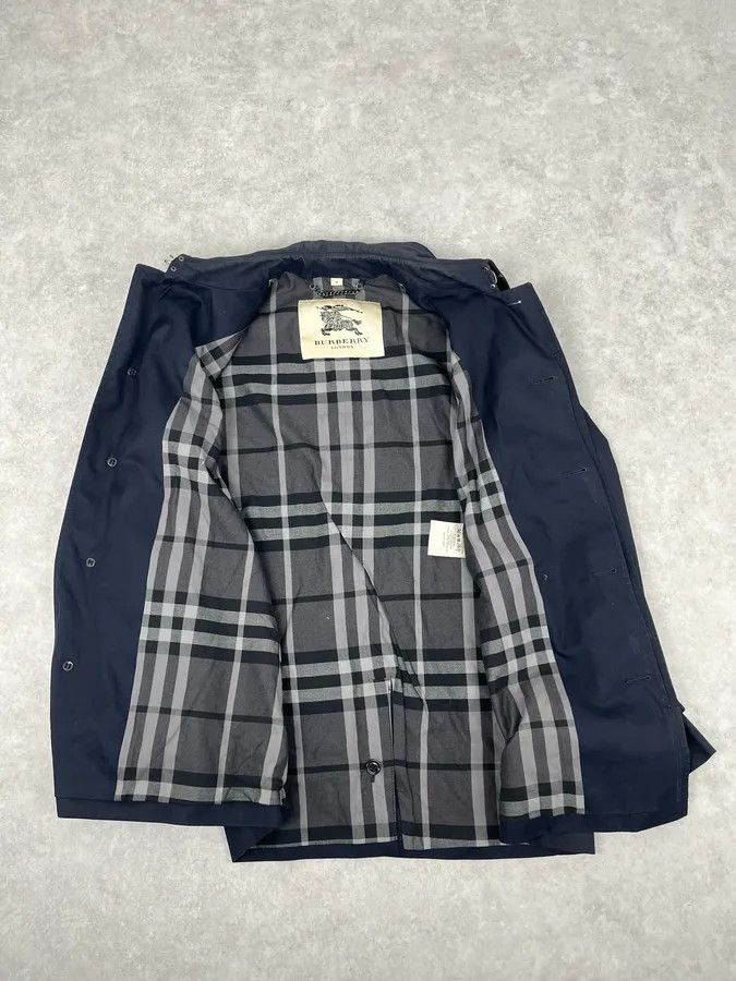 Burberry Burberry Navy Classy Trench Jacket Size US S / EU 44-46 / 1 - 8 Thumbnail