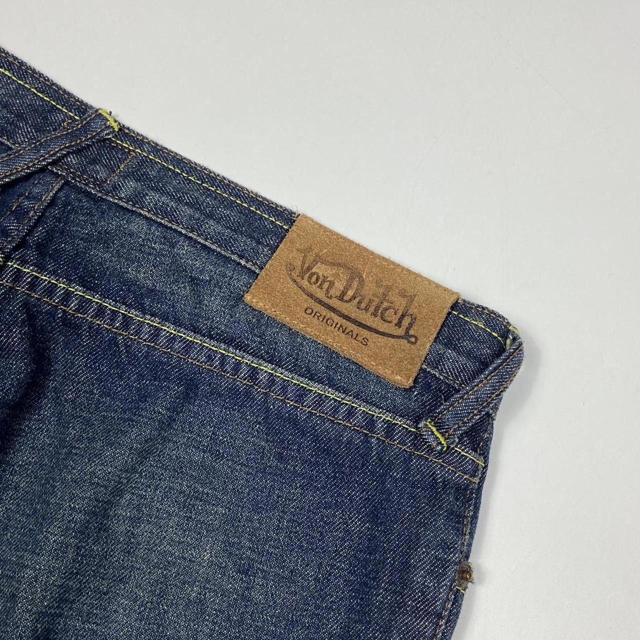 Von Dutch Von Dutch Flared Spell Out Denim Jeans Size 27" / US 4 / IT 40 - 3 Thumbnail