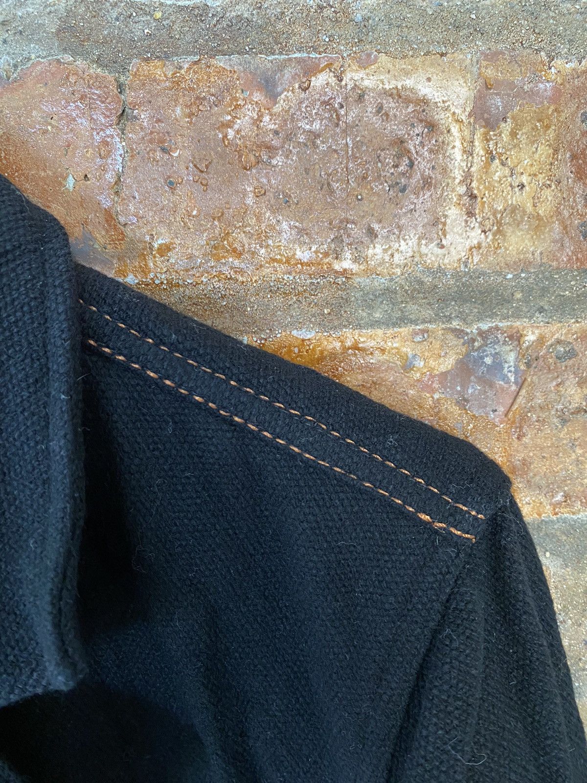 Marithe + Francois Girbaud Vtg MFG Gold Contra Stitch wool Jacket Size US M / EU 48-50 / 2 - 11 Thumbnail