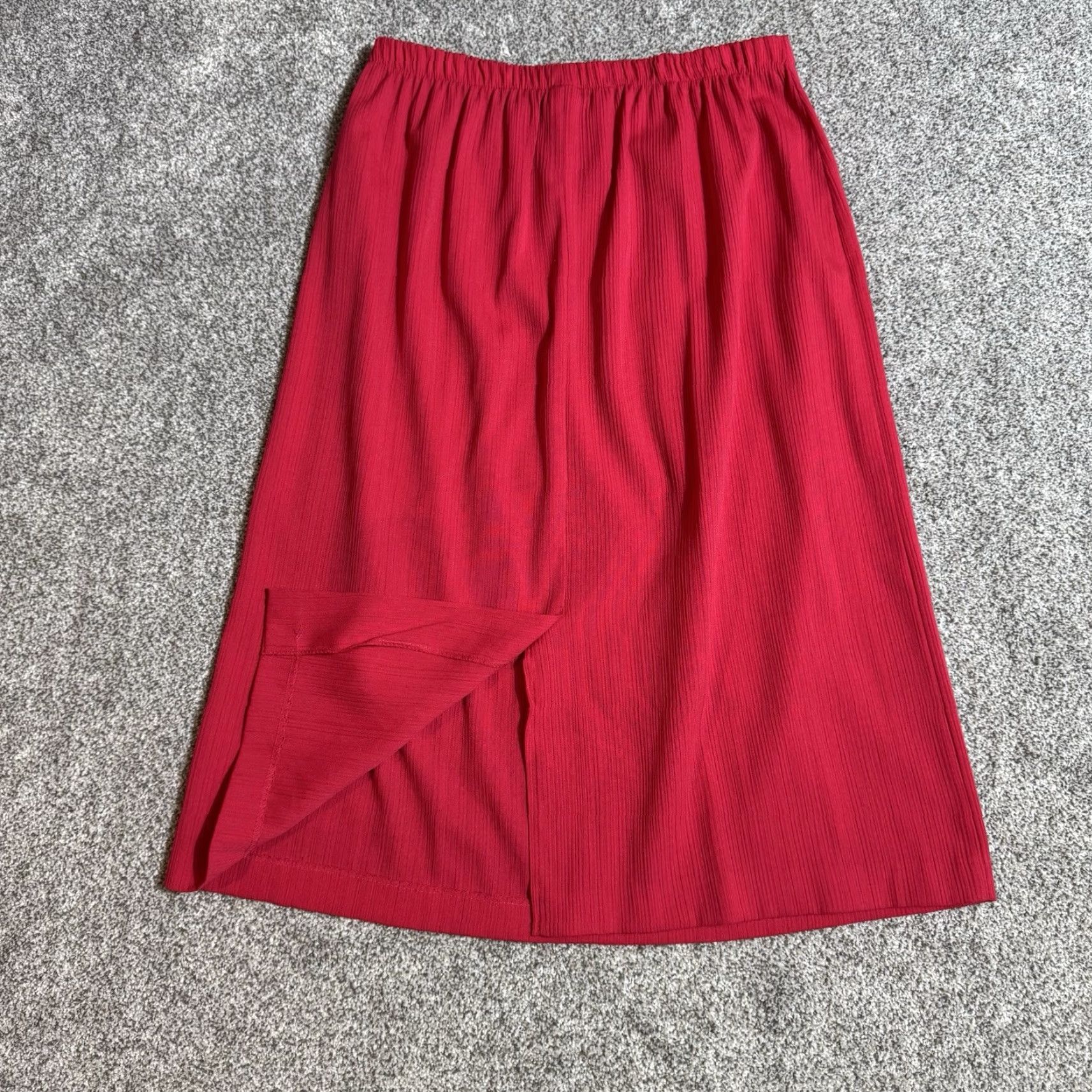 Vintage VINTAGE Skirt 12WP Plus Petite Maxi Cottagecore 90s Lagenlook Feminine Pink USA Womens Size 34" / US 12 / IT 48 - 6 Thumbnail