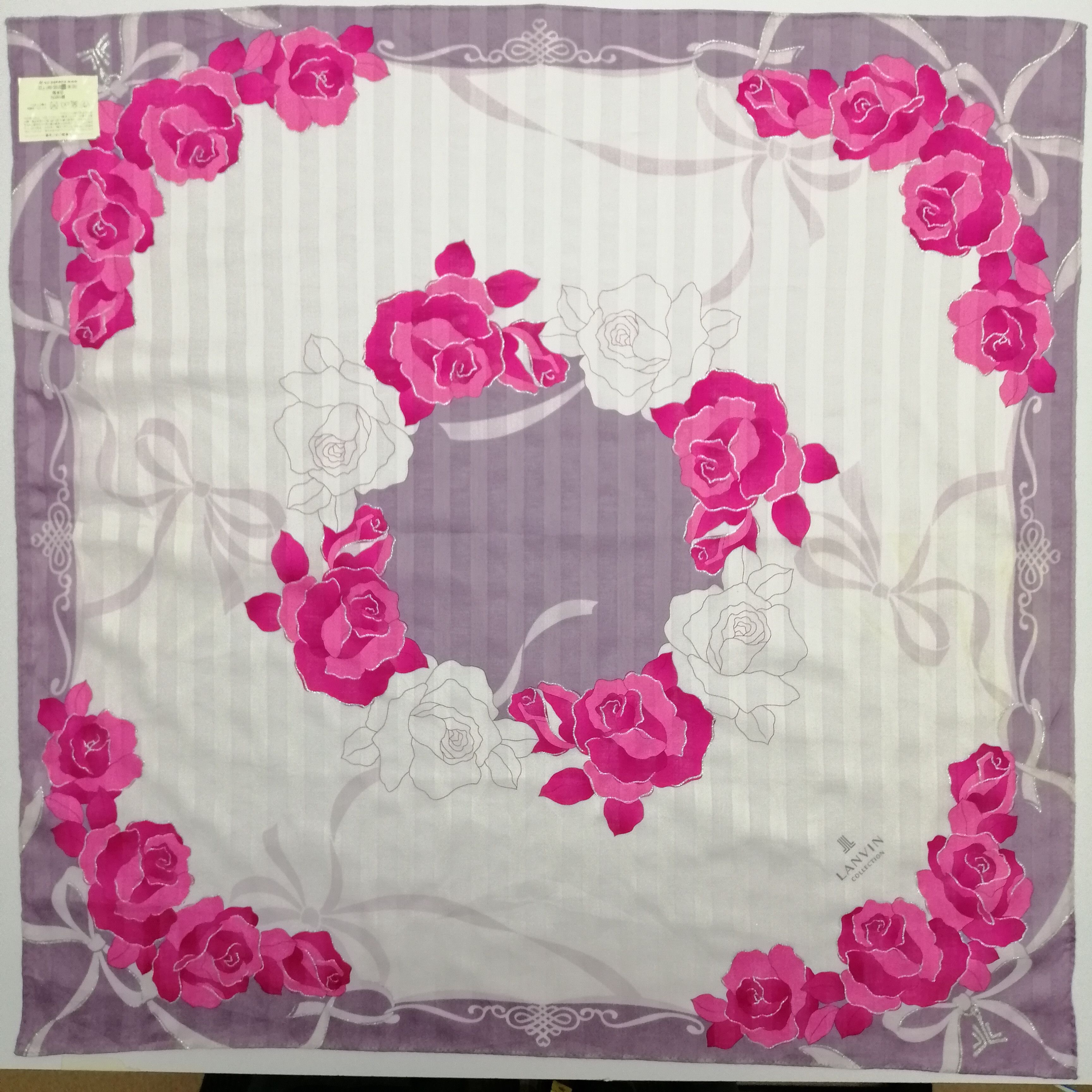 Lanvin Vintage Lanvin Handkerchief/Neckerchief/Bandana-KD2356 Size ONE SIZE - 4 Thumbnail