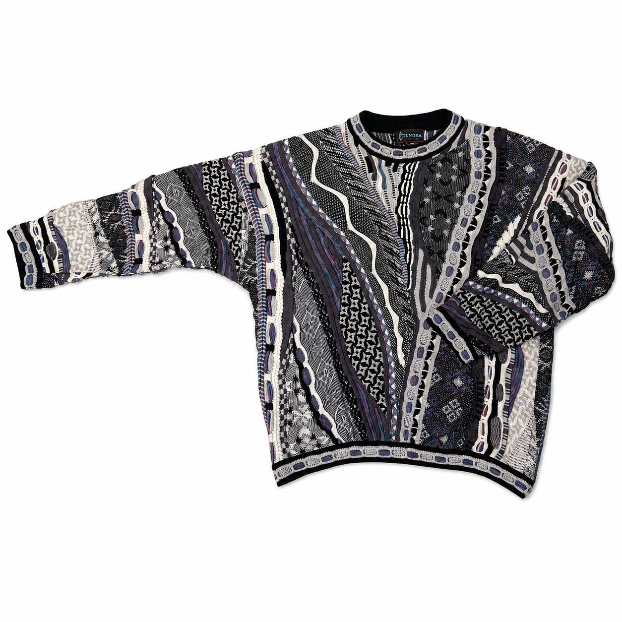 Tundra Canada TUNDRA (COOGI TYPE) KNIT SWEAT Size US XL / EU 56 / 4 - 1 Thumbnail