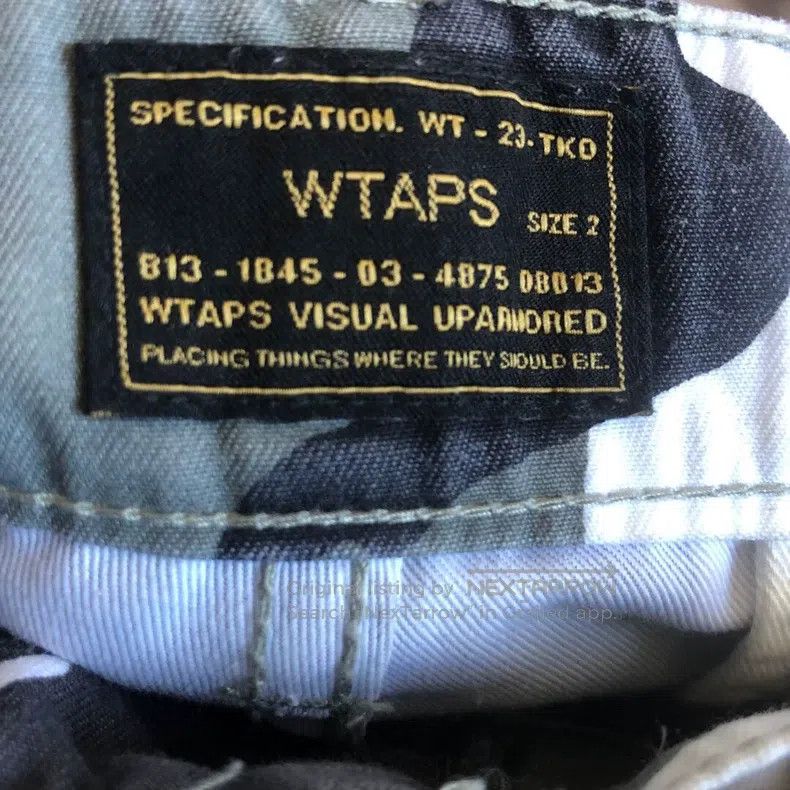 Wtaps Wtaps size 2 Camouflage Wide Leg Military Pants Size US 40 / EU 56 - 7 Thumbnail