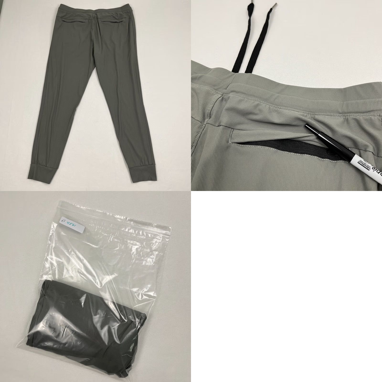 Primitive Born Primitive Jogger Pants Mens XL Gray Active Performance Gym Workout Training Size US 36 / EU 52 - 8 Thumbnail