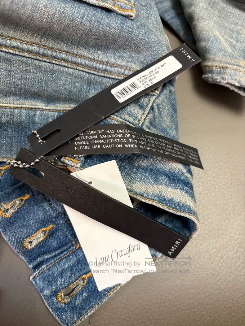 Amiri Amiri Size 31 Embroidered jeans Size US 31 - 8 Thumbnail