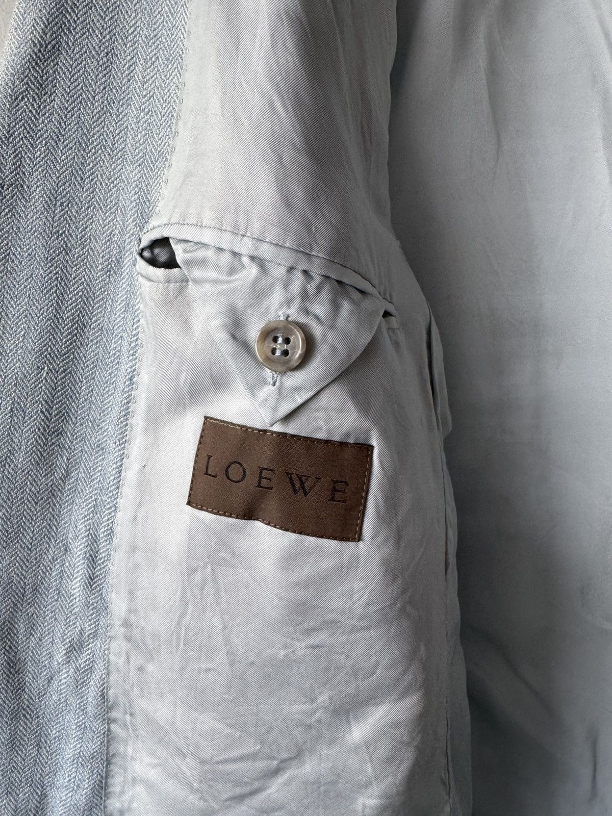 Loewe Loewe Linen Blazer Size US L / EU 52-54 / 3 - 7 Thumbnail