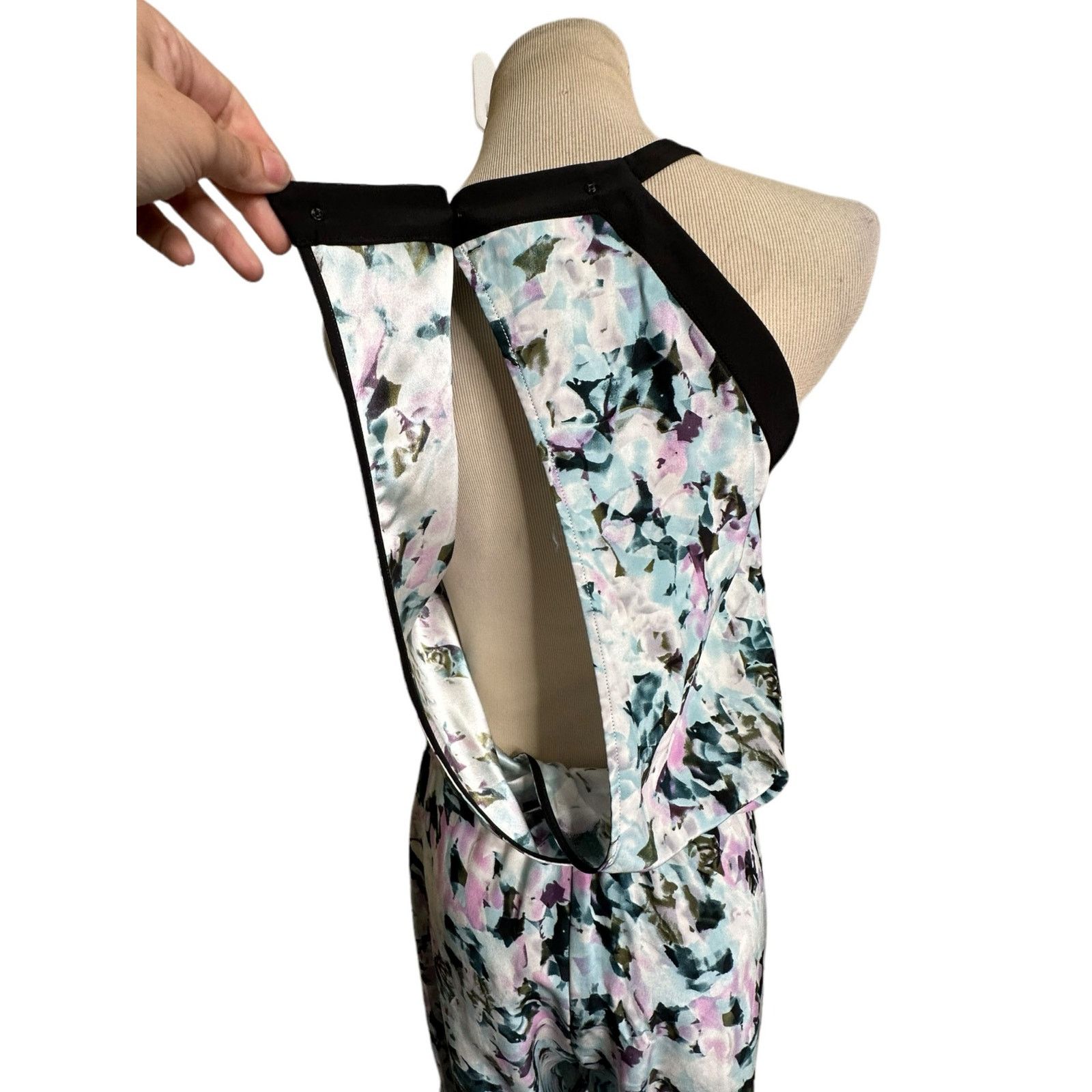 Parker Parker Silk Jasmine Ellery Combo Jumpsuit size small Size 27" / US 4 / IT 40 - 7 Thumbnail