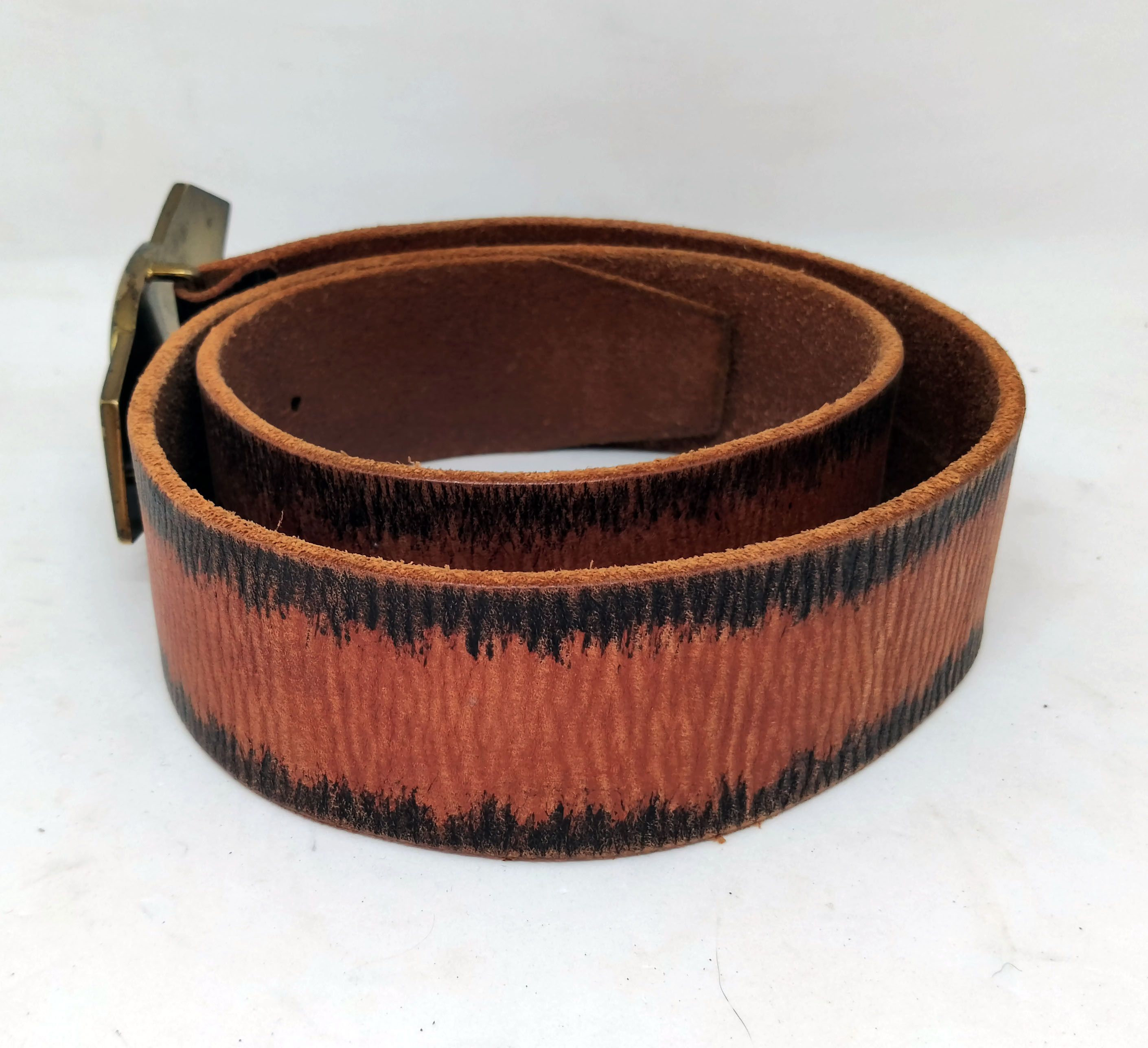 Armani Exchange Armani Exchange Leather Belt Size S Size ONE SIZE - 3 Thumbnail