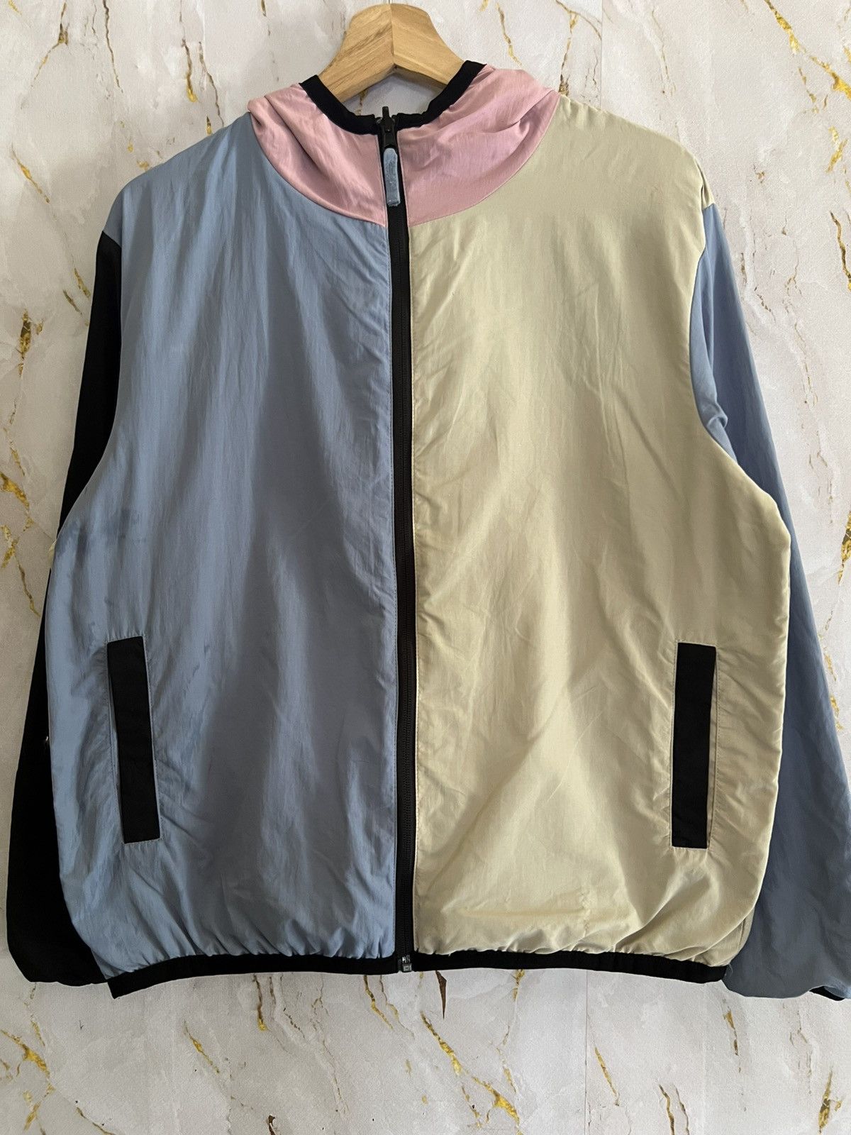 Japanese Brand Japanese Reversible Windbreaker Size US L / EU 52-54 / 3 - 1 Thumbnail