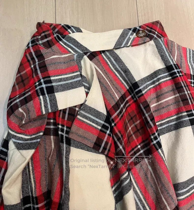 Vivienne Westwood Vivienne Westwood Scotch Plaid Irregular Woolen Skirt Size 28" / US 6 / IT 42 - 2 Thumbnail