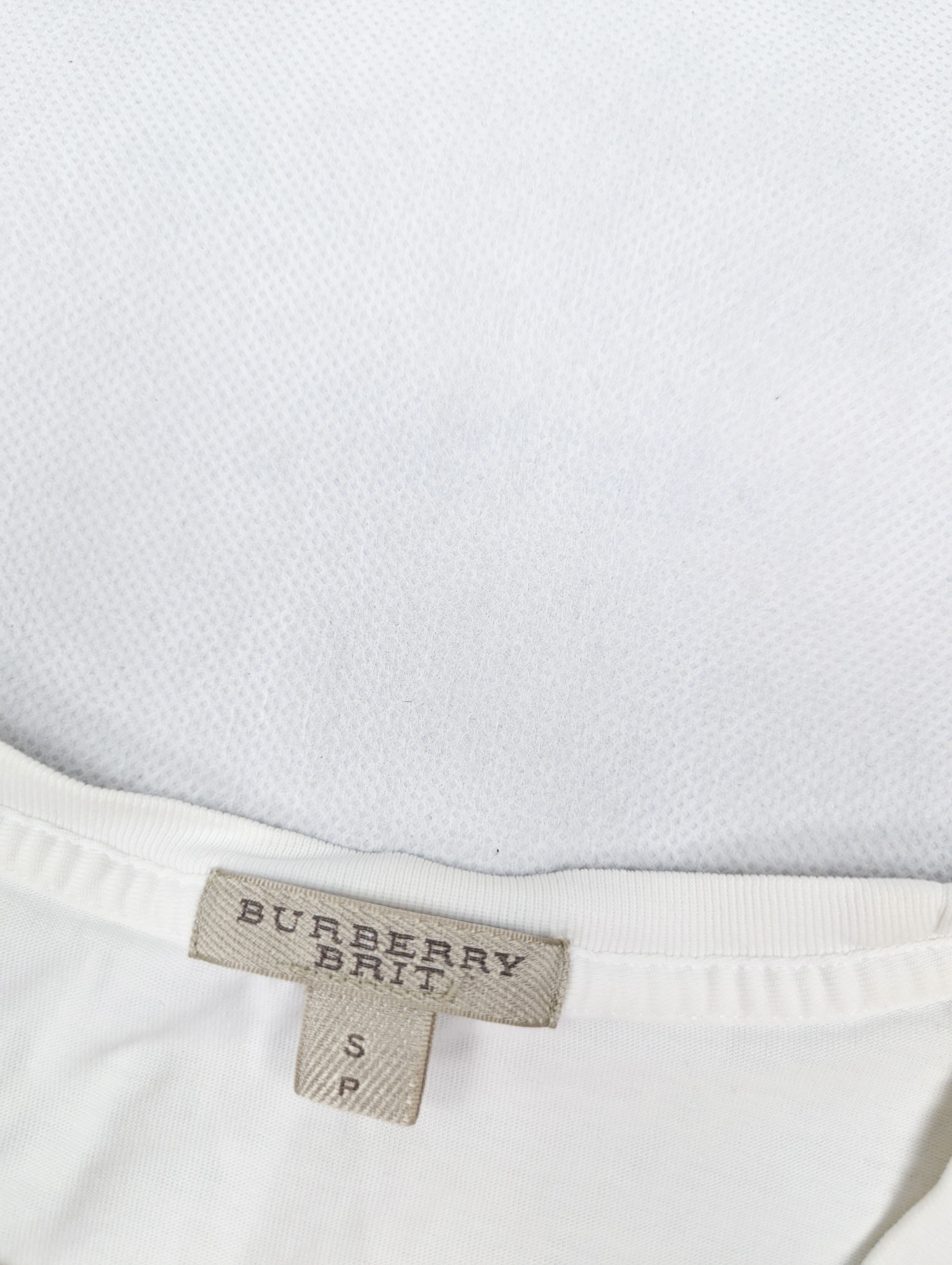 Burberry Burberry white t-shirt S Size US S / EU 44-46 / 1 - 3 Thumbnail