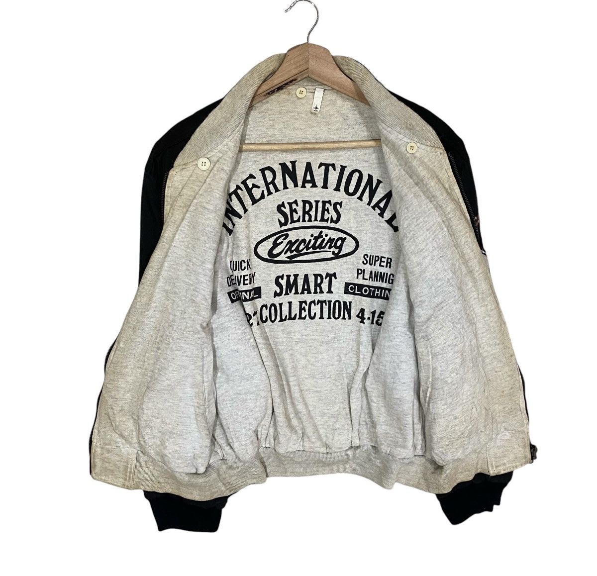 Sports Specialties × Vintage ⚡️VTG F-1 GRAND PRIX RACING TEAM REVERSIBLE BOMBER JACKET Size US M / EU 48-50 / 2 - 9 Thumbnail