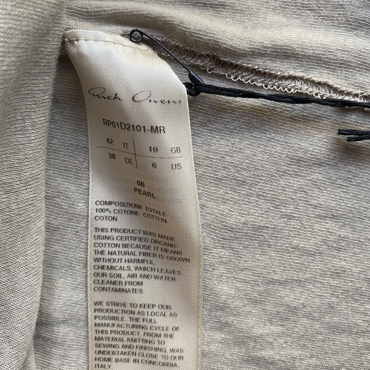 Rick Owens Lido SS 2024 Basic Rib Tank Size US S / EU 44-46 / 1 - 4 Thumbnail