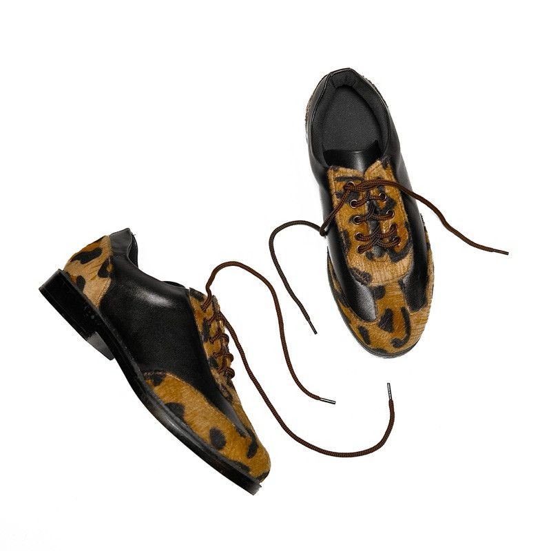 Other SOS PELT DERBY(Leopard Pattern Shoes) Size US 12 / EU 45 - 3 Thumbnail