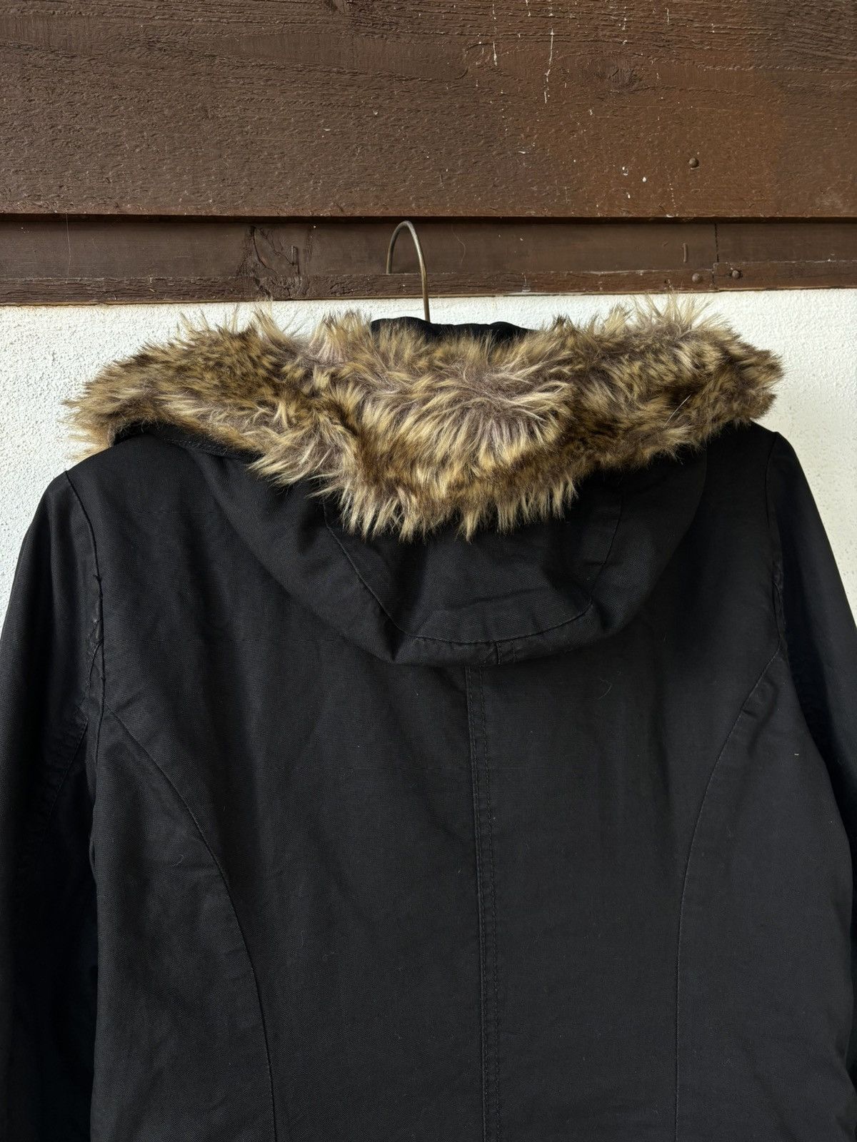Diesel Y2K diesel parka with fawx fur hood Size L / US 10 / IT 46 - 4 Thumbnail