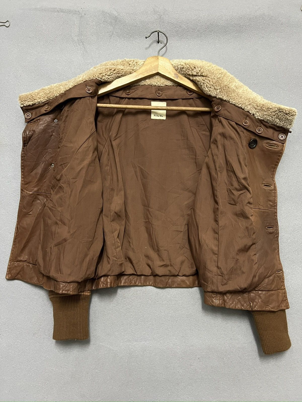 Japanese Brand 429.No One Else x Japanase Brand x Sheep Skin Leather Size ONE SIZE - 3 Thumbnail