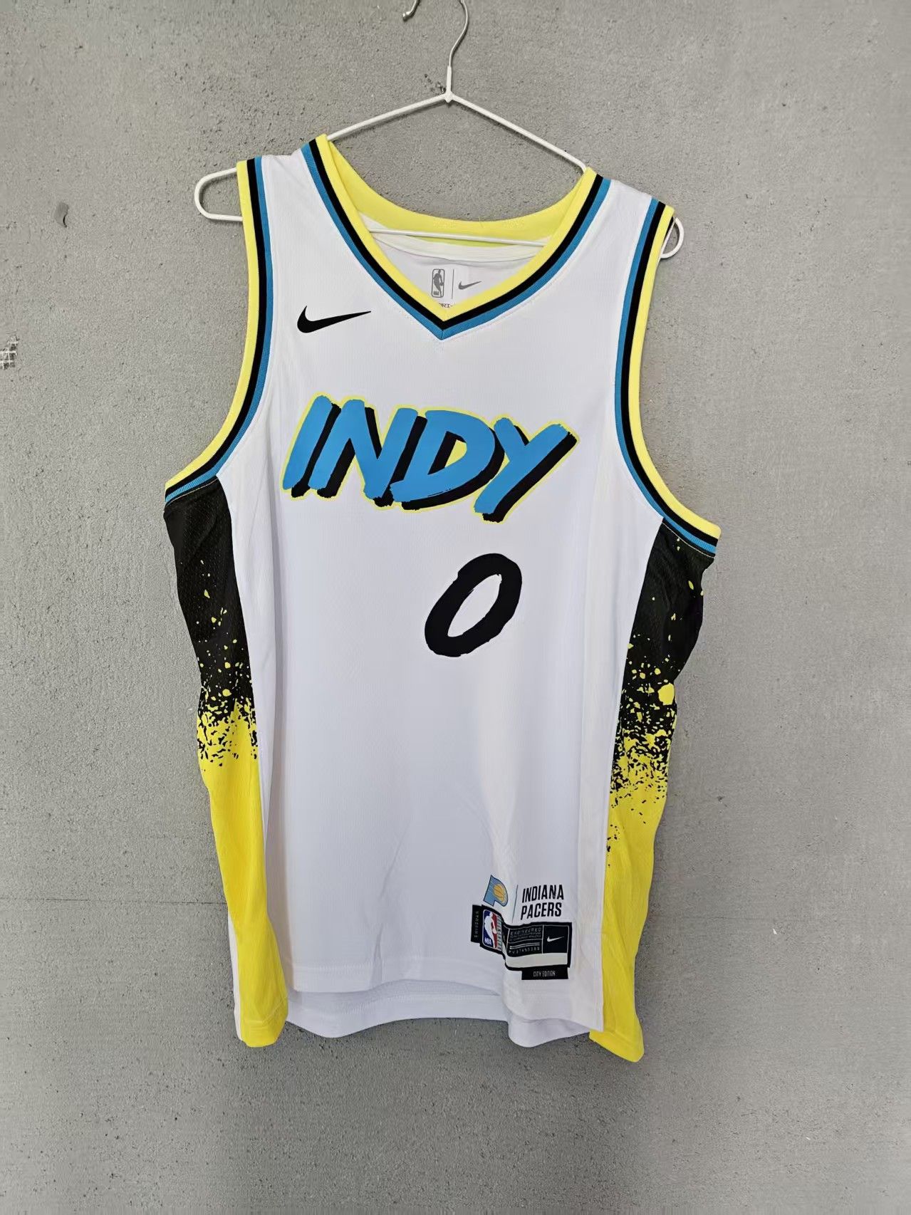 NBA Pacers #0 Haliburton Jersey XL City Edition Size US XL / EU 56 / 4 - 1 Thumbnail