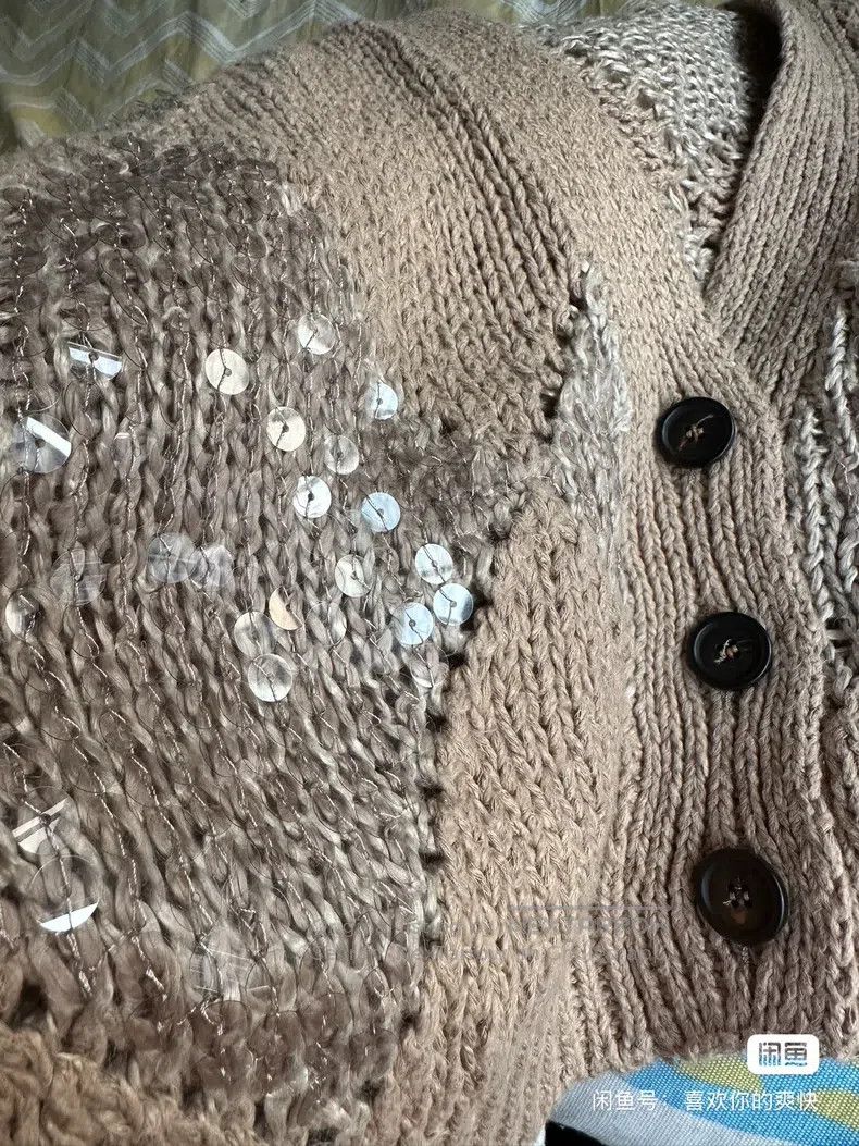 Brunello Cucinelli Brunello Cucinelli Shiny cardigan Size M / US 6-8 / IT 42-44 - 4 Thumbnail