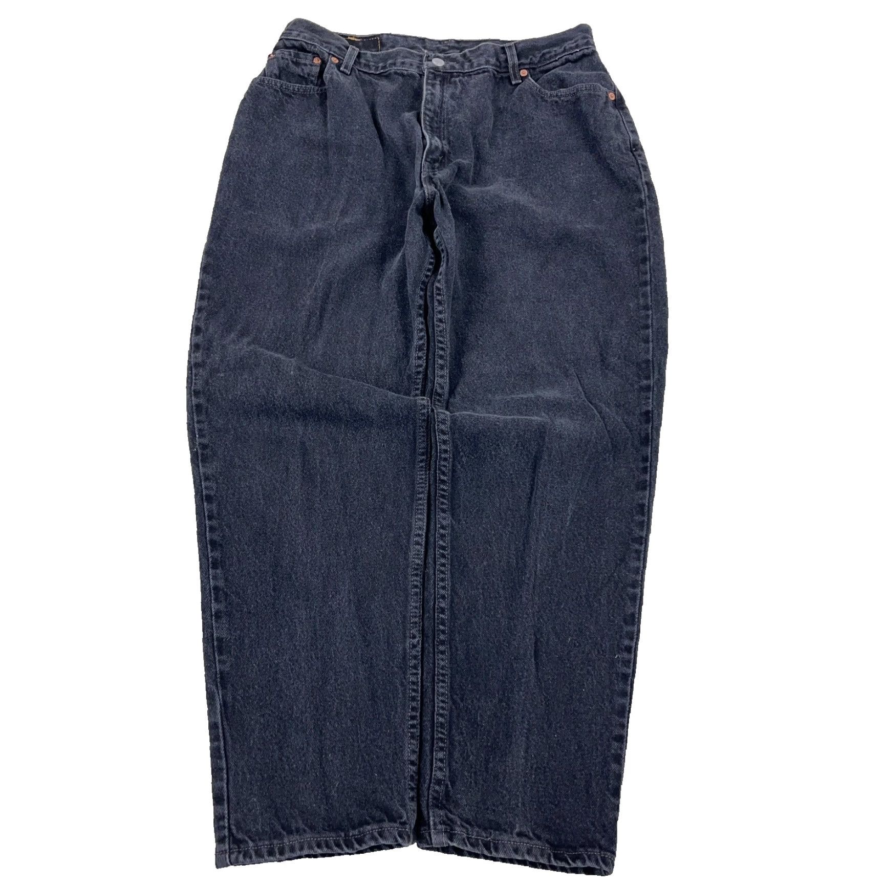 Levi's VINTAGE Levi's 550 Jeans Women's Relaxed Tapered 32x29 Black 80s 90s USA Denim Baggy Core Classic Slim Fit? Size 40" / US 18 - 3 Thumbnail