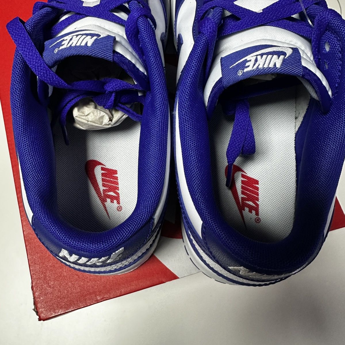 Nike **NEW** Size 10.5 Men, 12.5 WMN Nike Dunk Low Concord Unisex Size US 10.5 / EU 43-44 - 9 Thumbnail
