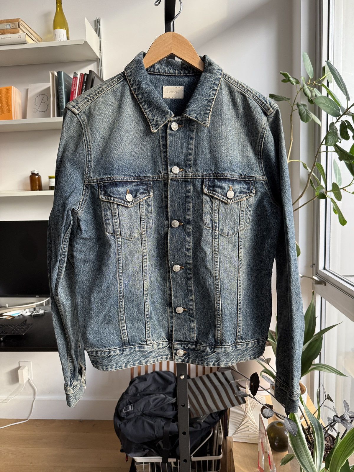 Harmony Paris Harmony Paris Dimitri Denim Jacket Size US M / EU 48-50 / 2 - 1 Thumbnail