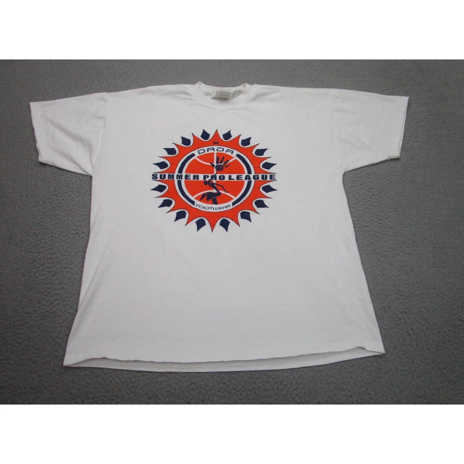 Vintage VINTAGE Dada Graphic T-Shirt Mens XL White 90s Hip Hop Rap California Size US XL / EU 56 / 4 - 2 Thumbnail