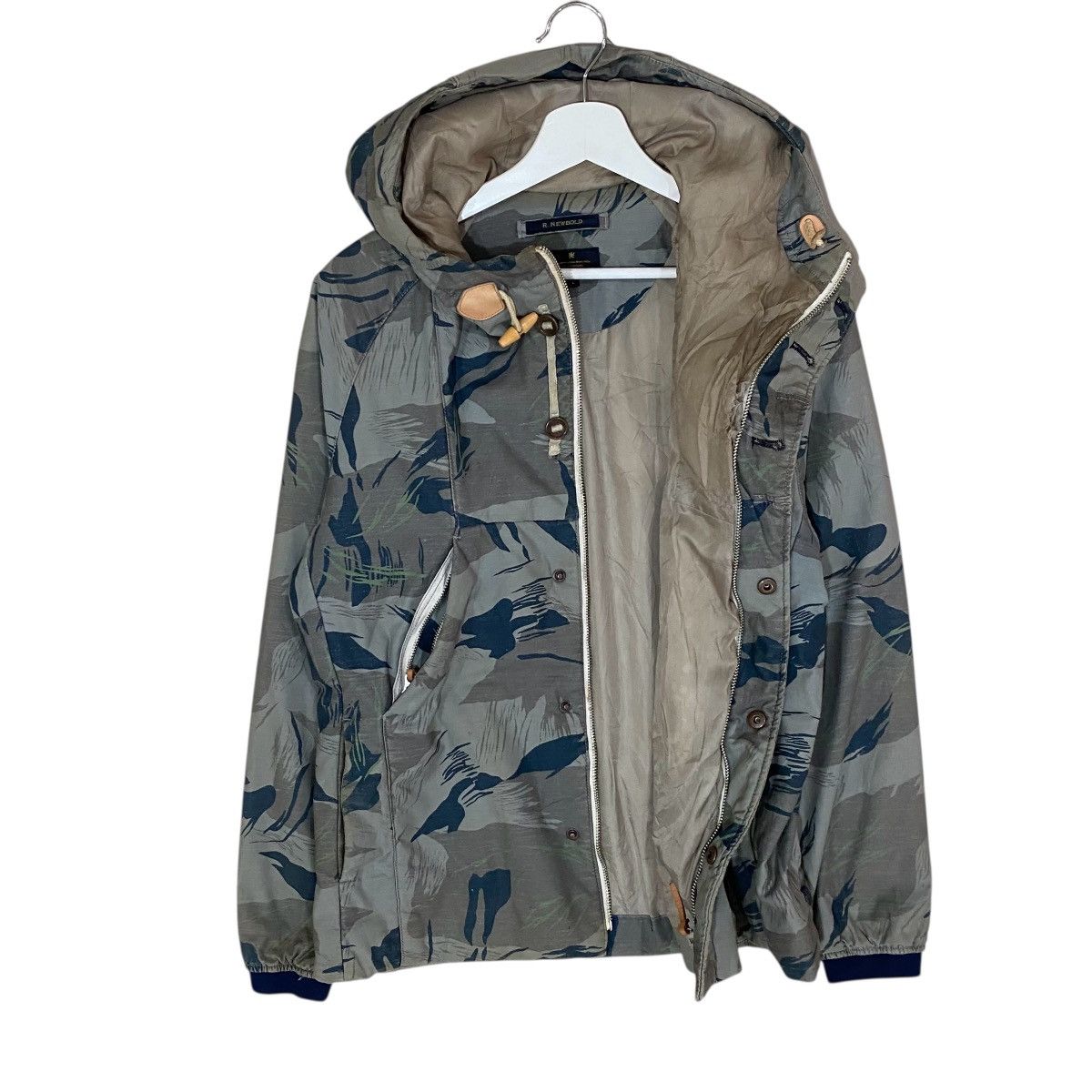 R.Newbold VINTAGE R.NEWBOLD CAMOUFLAGE OUTDOORS JACKET Size US M / EU 48-50 / 2 - 3 Thumbnail
