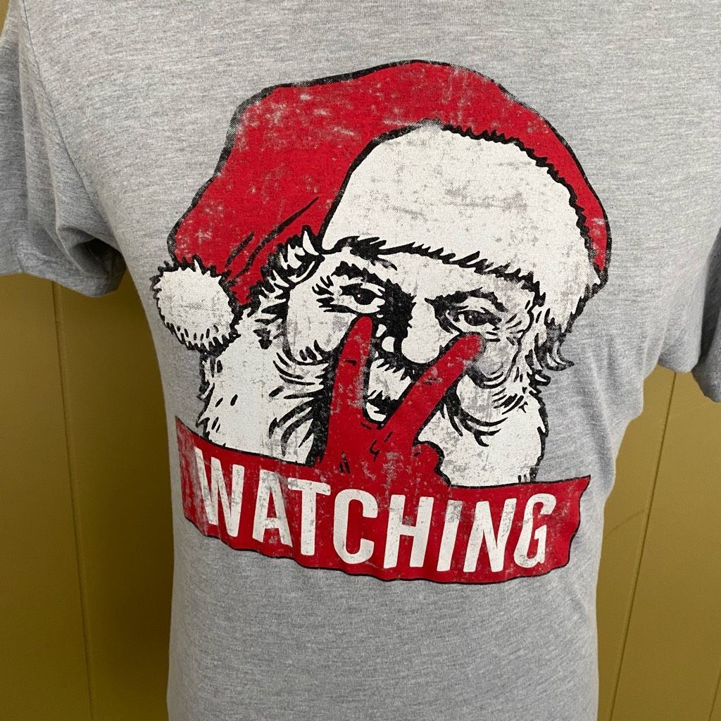 Other Holiday Time men S Crewneck short sleeve t-shirt w/santa fac Size US S / EU 44-46 / 1 - 2 Thumbnail