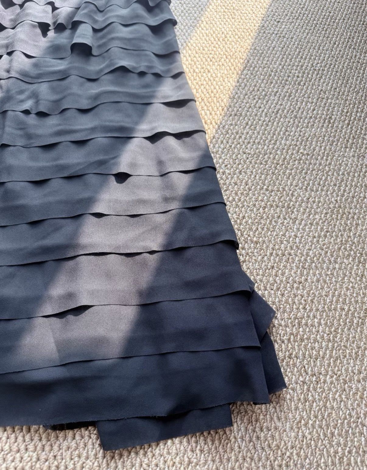 Comme des Garcons Comme des Garçons Black Layered Cake Midi Skirt K23 Size 25" / US 0 / IT 36 - 3 Thumbnail