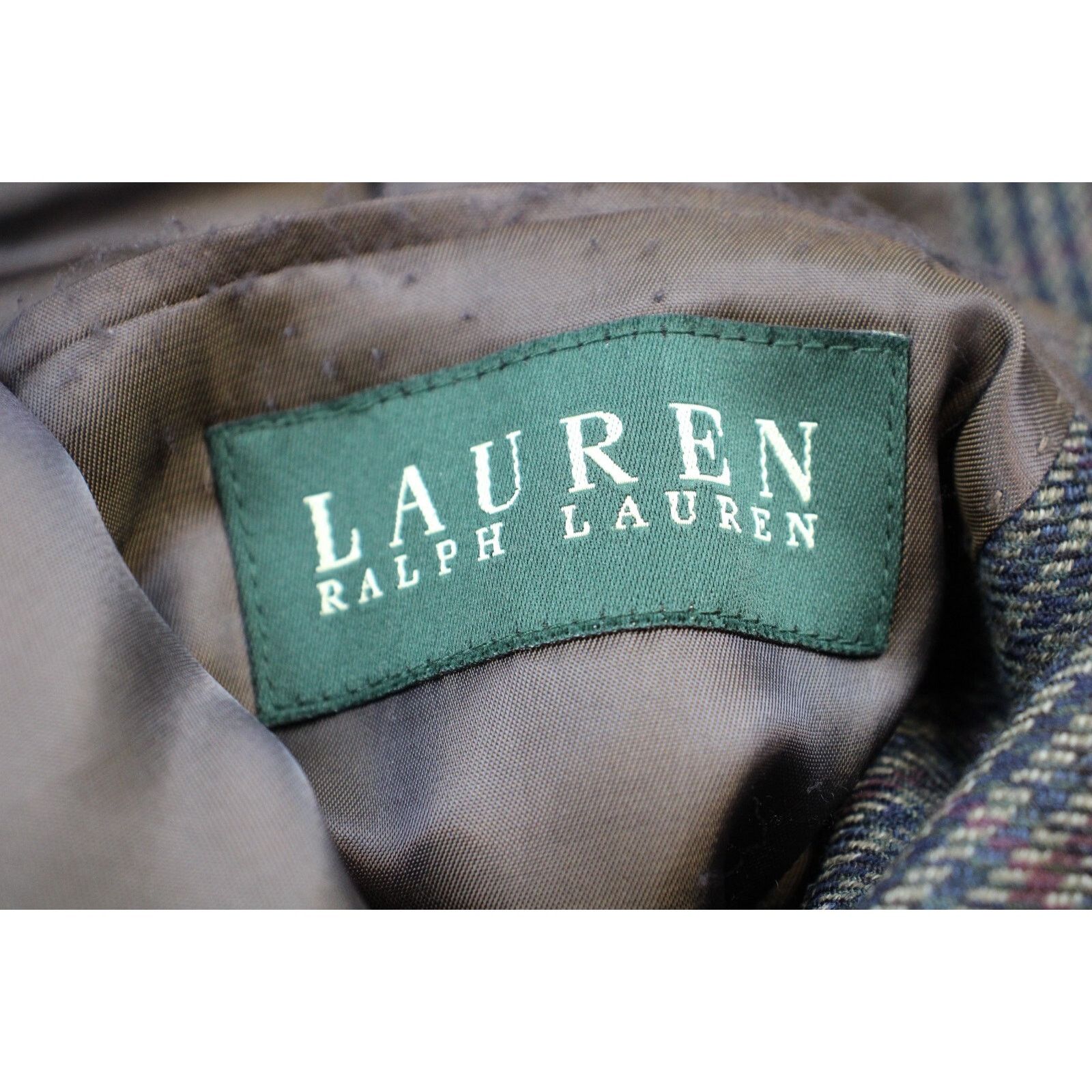 Lauren Ralph Lauren Lauren Ralph Lauren Blazer Mens 40R Gray Houndstooth Size 40R - 3 Thumbnail