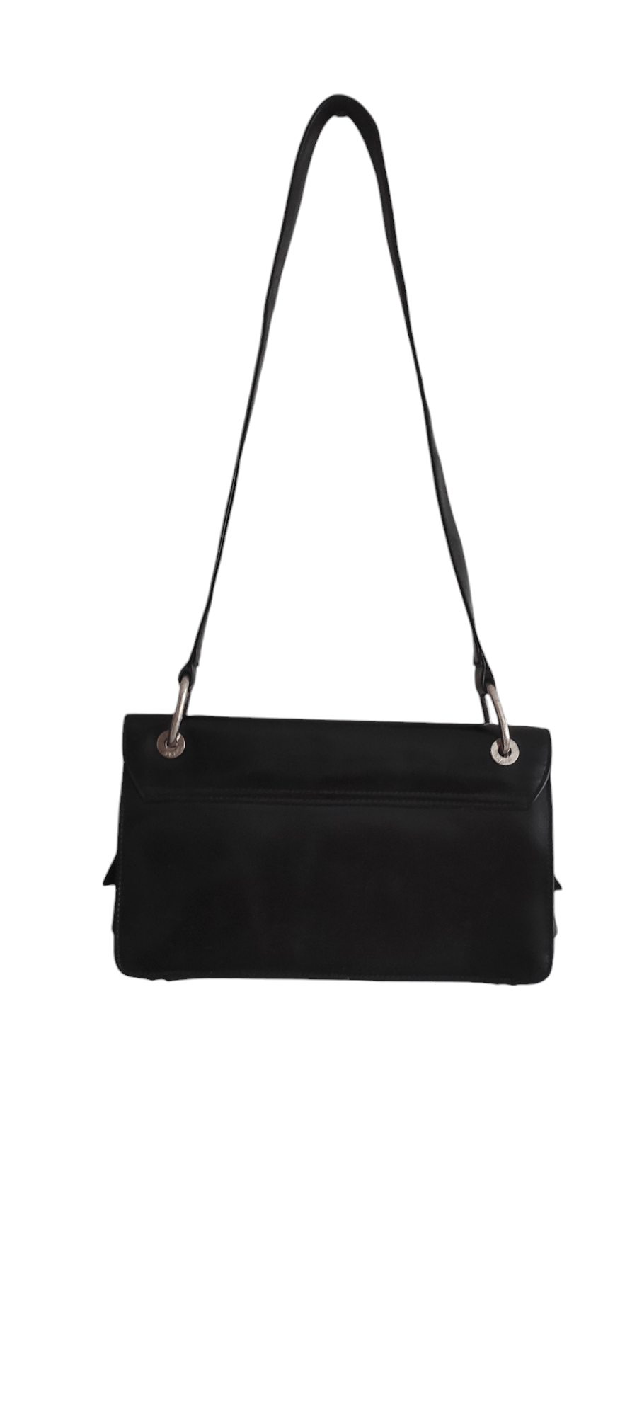 Leather × PICARD Vintage Picard Genuine Leather Women's Black Shoulder Bag Size ONE SIZE - 3 Thumbnail