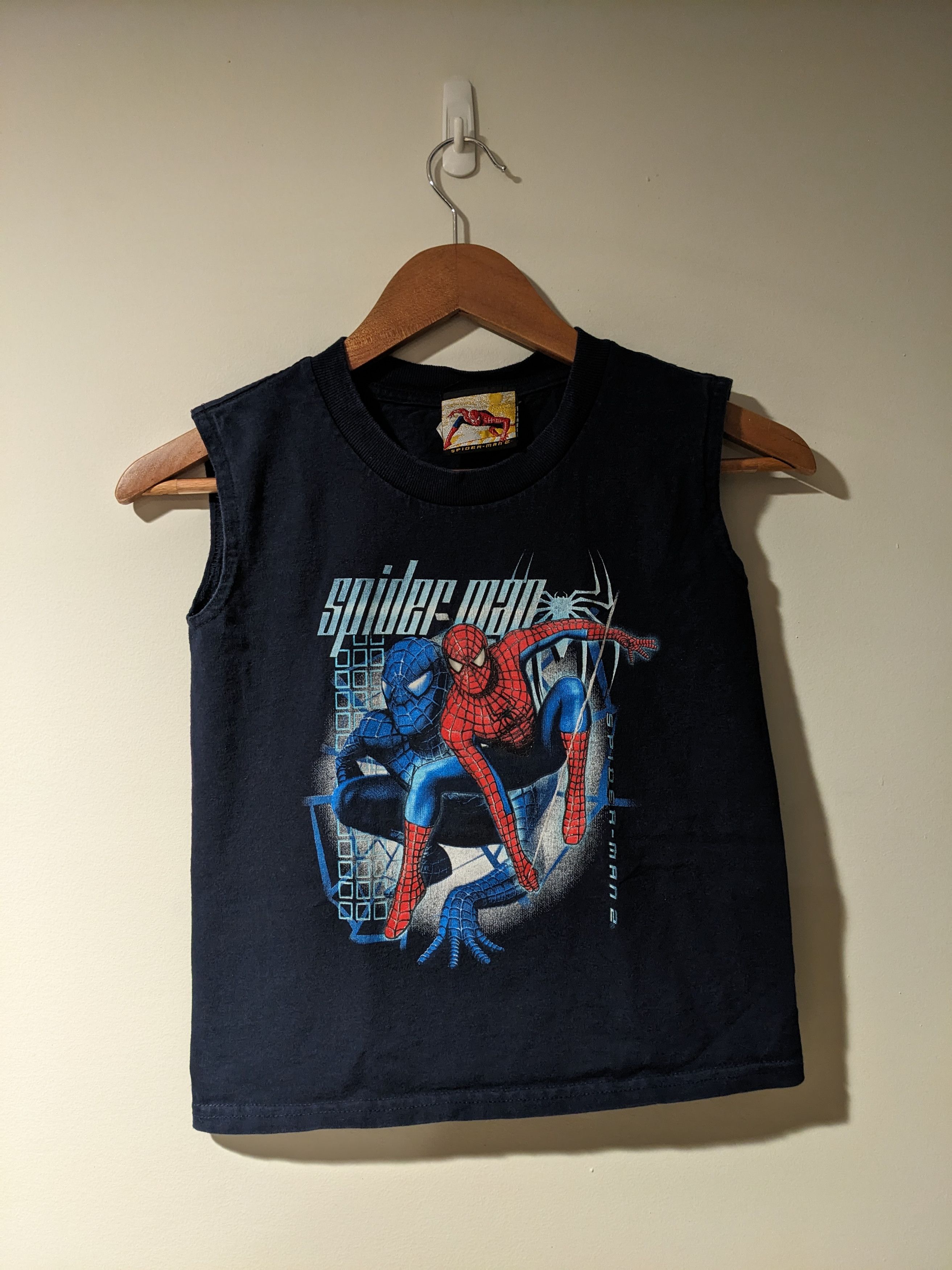 Marvel Comics × Vintage Vintage Spider-Man 2 Movie Promo Size 7 Sleeveless T-Shirt Size US M / EU 48-50 / 2 - 1 Thumbnail