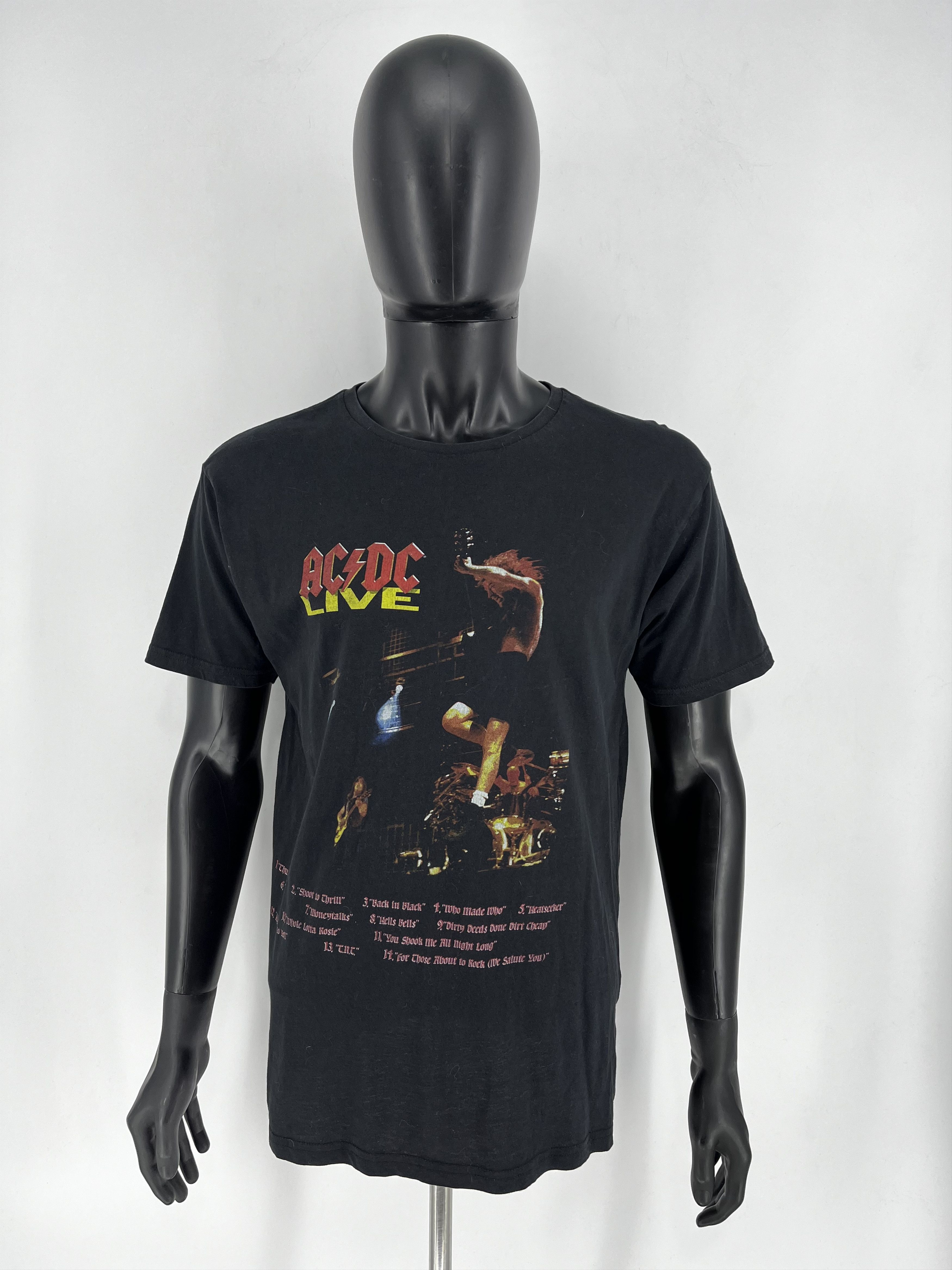 Band Tees VINTAGE AC DC TOUR ROCK BAND TEE T-SHIRT MEN'S SIZE M Size US S / EU 44-46 / 1 - 2 Thumbnail