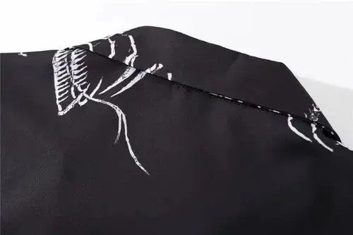 Designer × Japanese Brand Shirt made of thin material with the image of a dark dragon Size US XL / EU 56 / 4 - 3 Thumbnail