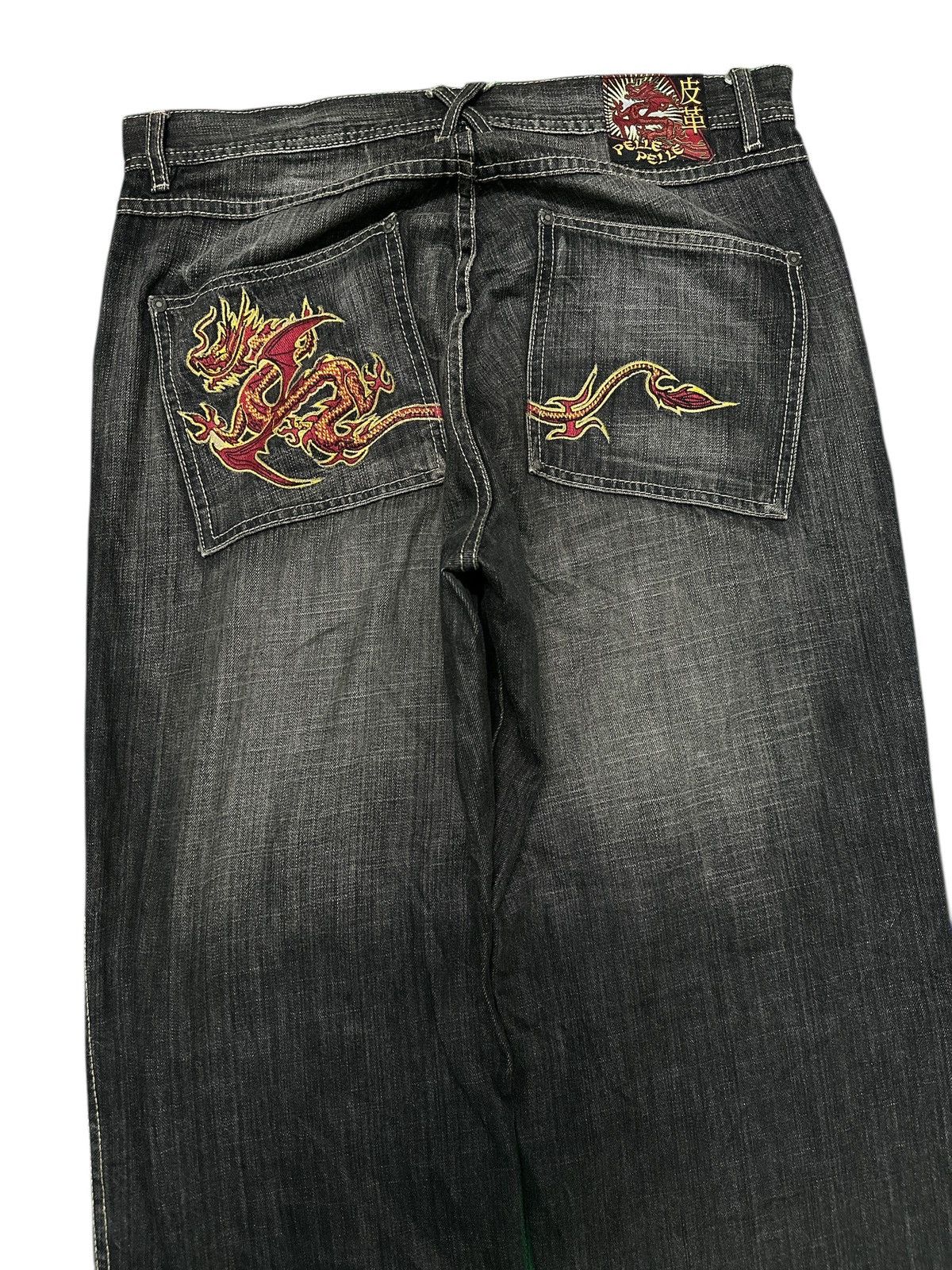 Pelle Pelle Denim Pelle Pelle Embroid Pocket . Size US 34 / EU 50 - 4 Thumbnail