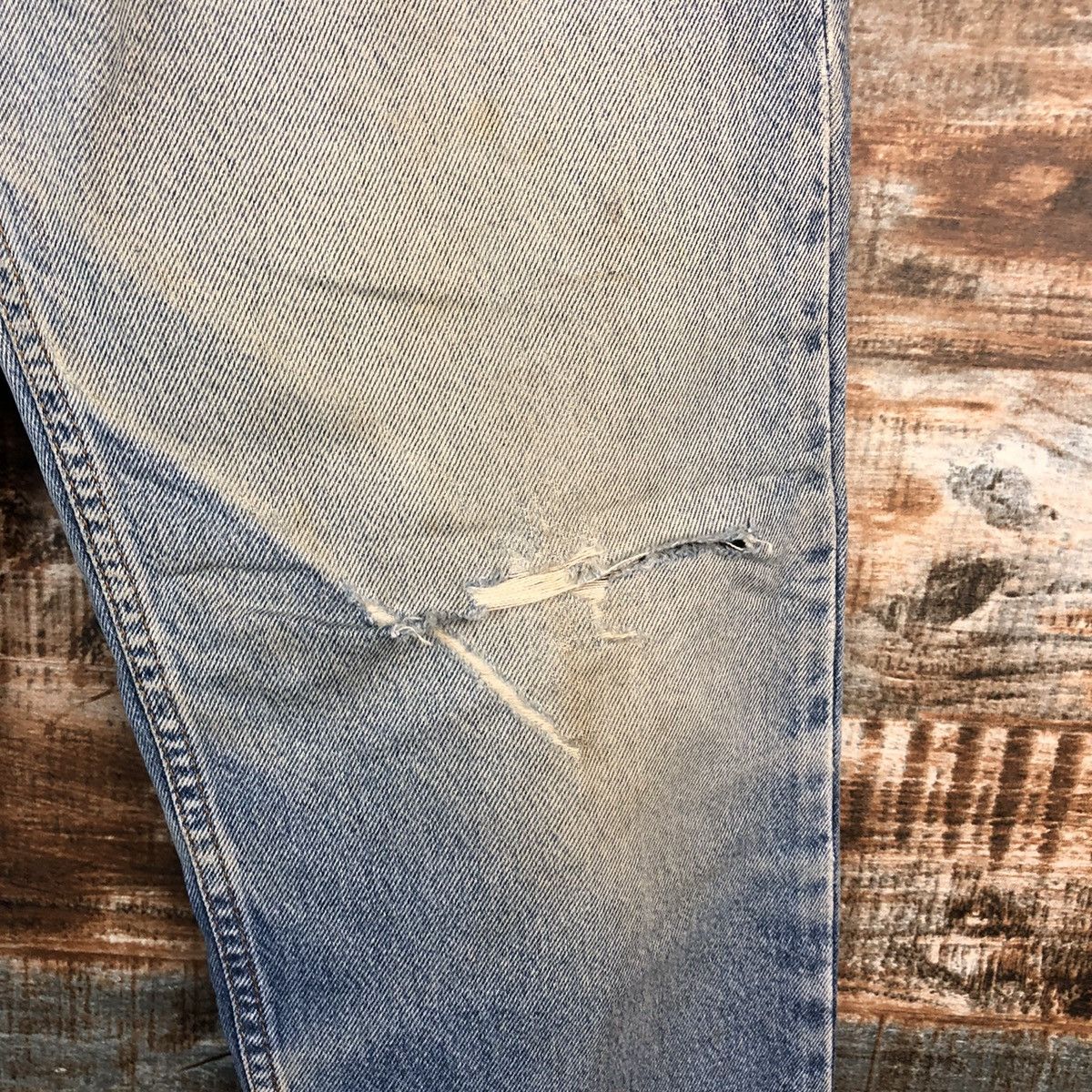 Levi's DL Levis 610 orange tag Distressed Denim Pants #C631 Size US 30 / EU 46 - 10 Thumbnail