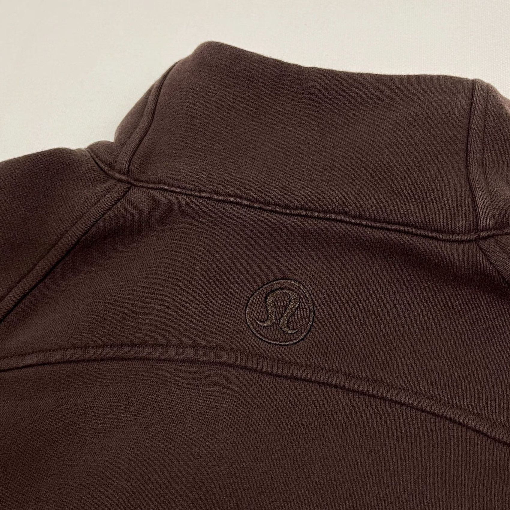 Lululemon Lululemon Scuba Jacket Womens S Brown Oversized Full Zip Funnel Neck Cozy Size S / US 4 / IT 40 - 3 Thumbnail