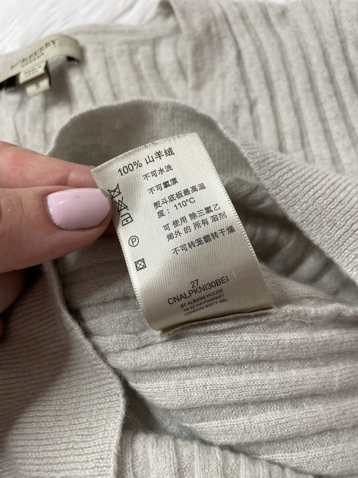 Burberry Cashmere sweater jumper Burberry Size S / US 4 / IT 40 - 6 Thumbnail