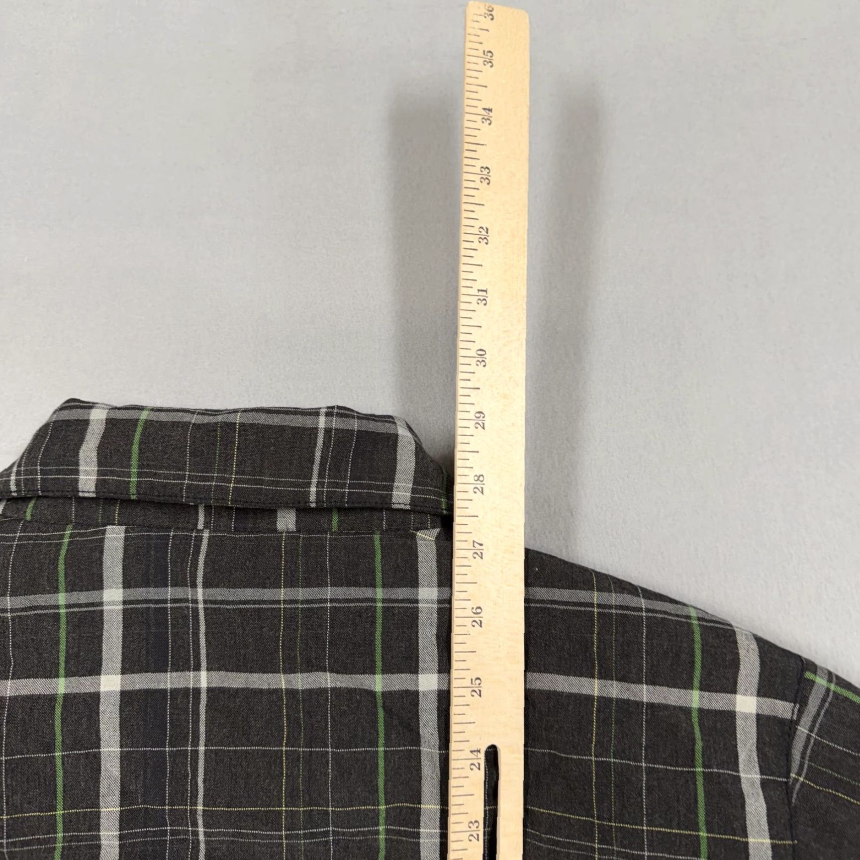 O'Neill O'Neill Jacket Mens M Gray Plaid Flannel Full Zip Lined Windbreaker Size US M / EU 48-50 / 2 - 6 Thumbnail