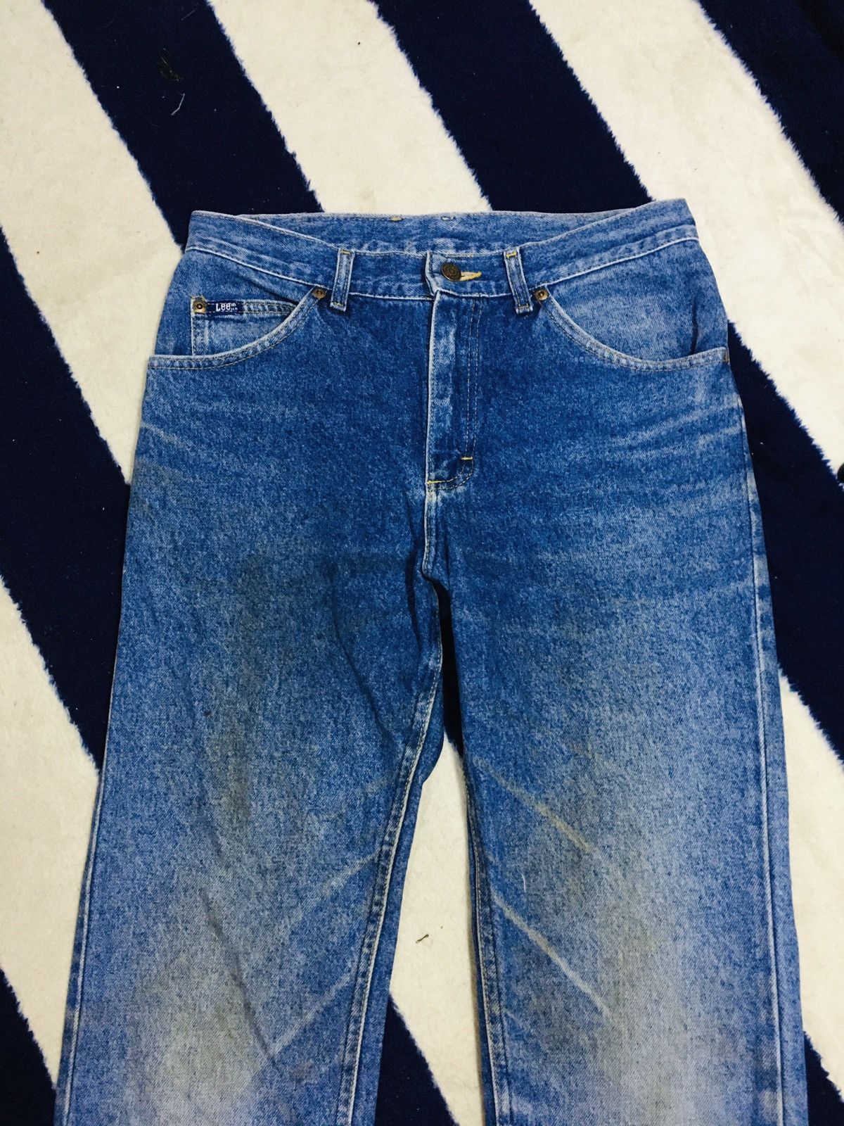 Japanese Brand × Lee Lee Straight Cut Jeans (17) Size US 29 - 4 Thumbnail
