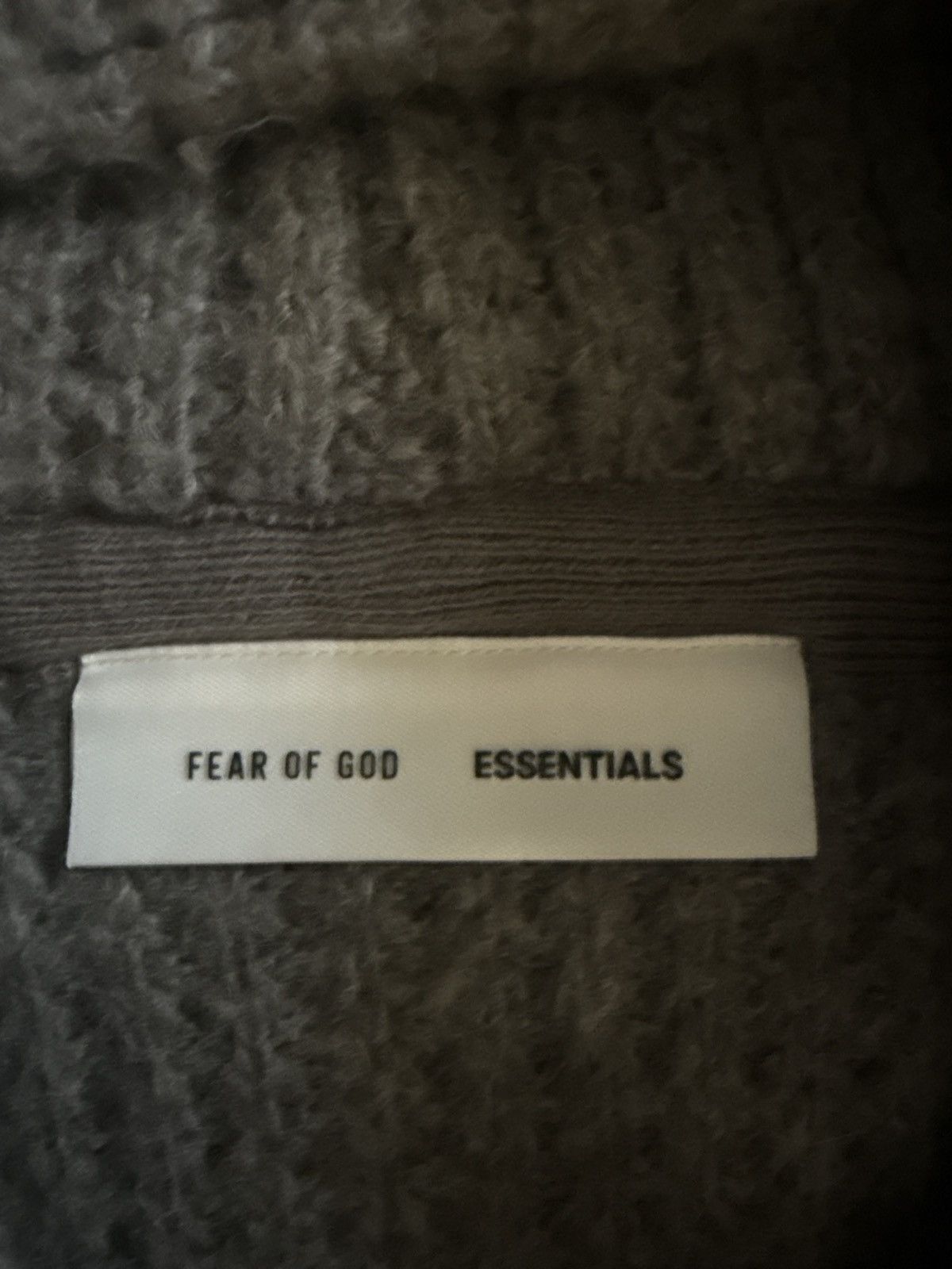 Essentials Essentials Fear of god Waffle Knit Hoodie Size US S / EU 44-46 / 1 - 3 Thumbnail