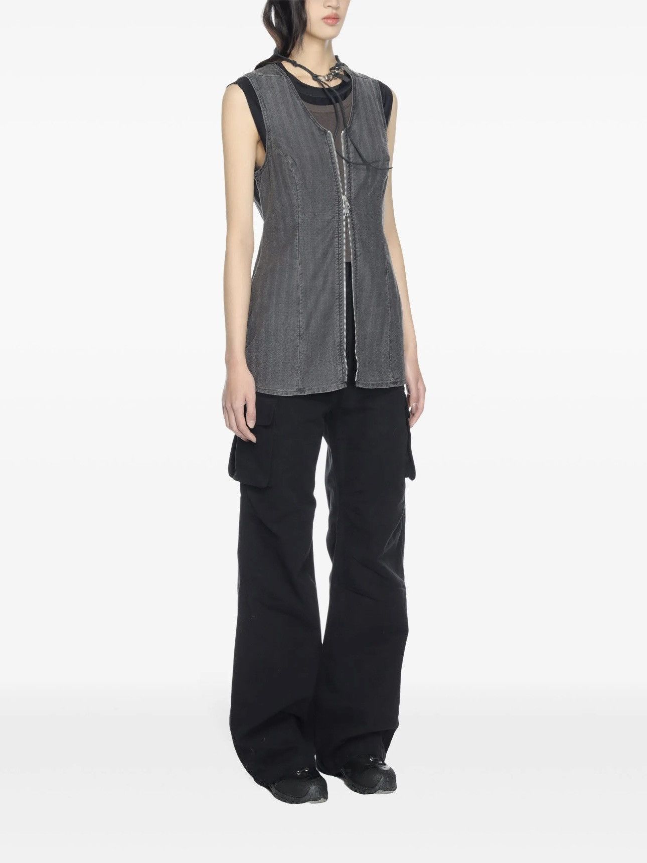 Our Legacy Our Legacy Biker Zip Vest Size US4 Size S / US 4 / IT 40 - 4 Thumbnail