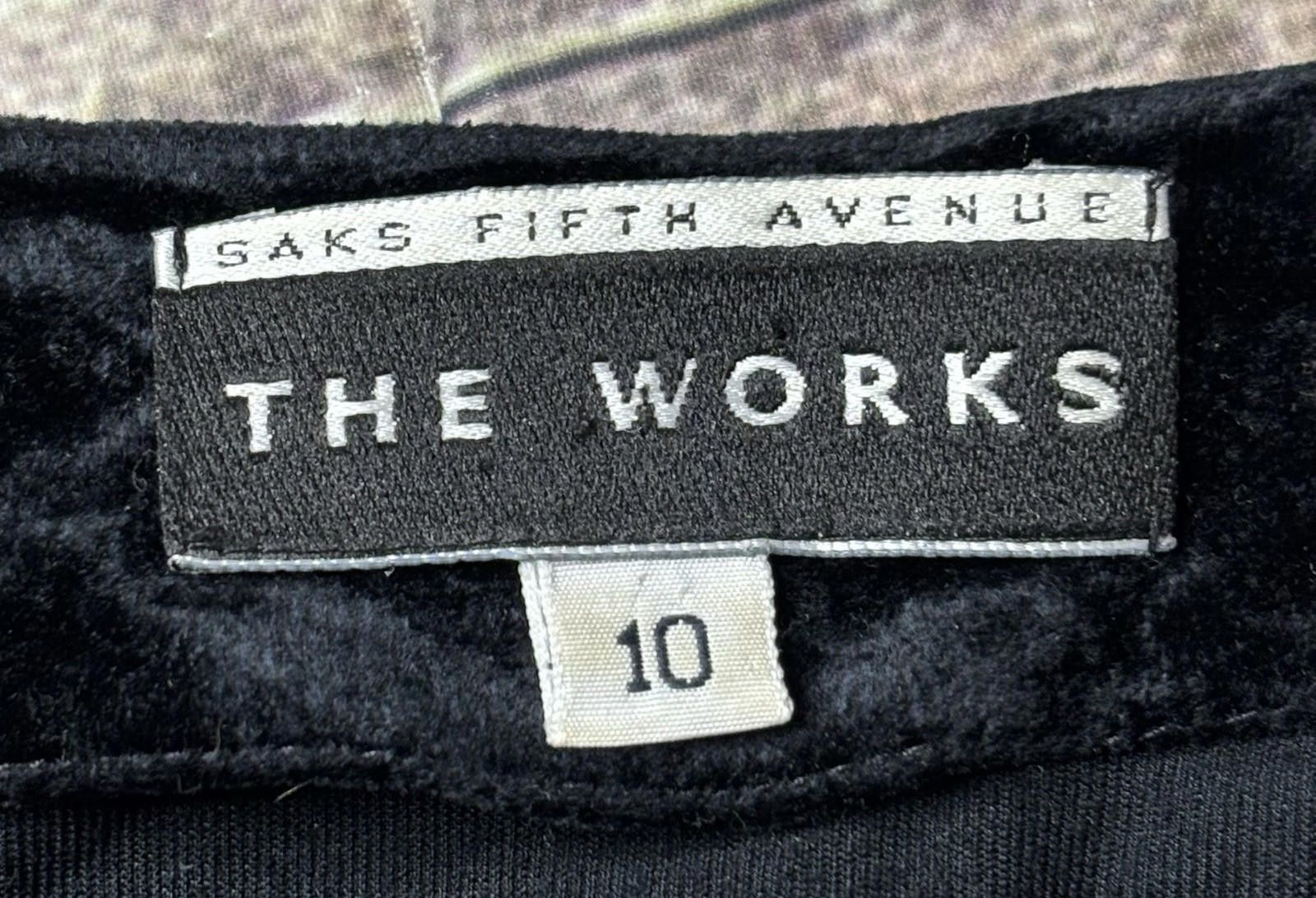 Saks Fifth Avenue VTG Saks Fifth Avenue The Works Top Women's Size 10 Velour Size L / US 10 / IT 46 - 2 Thumbnail