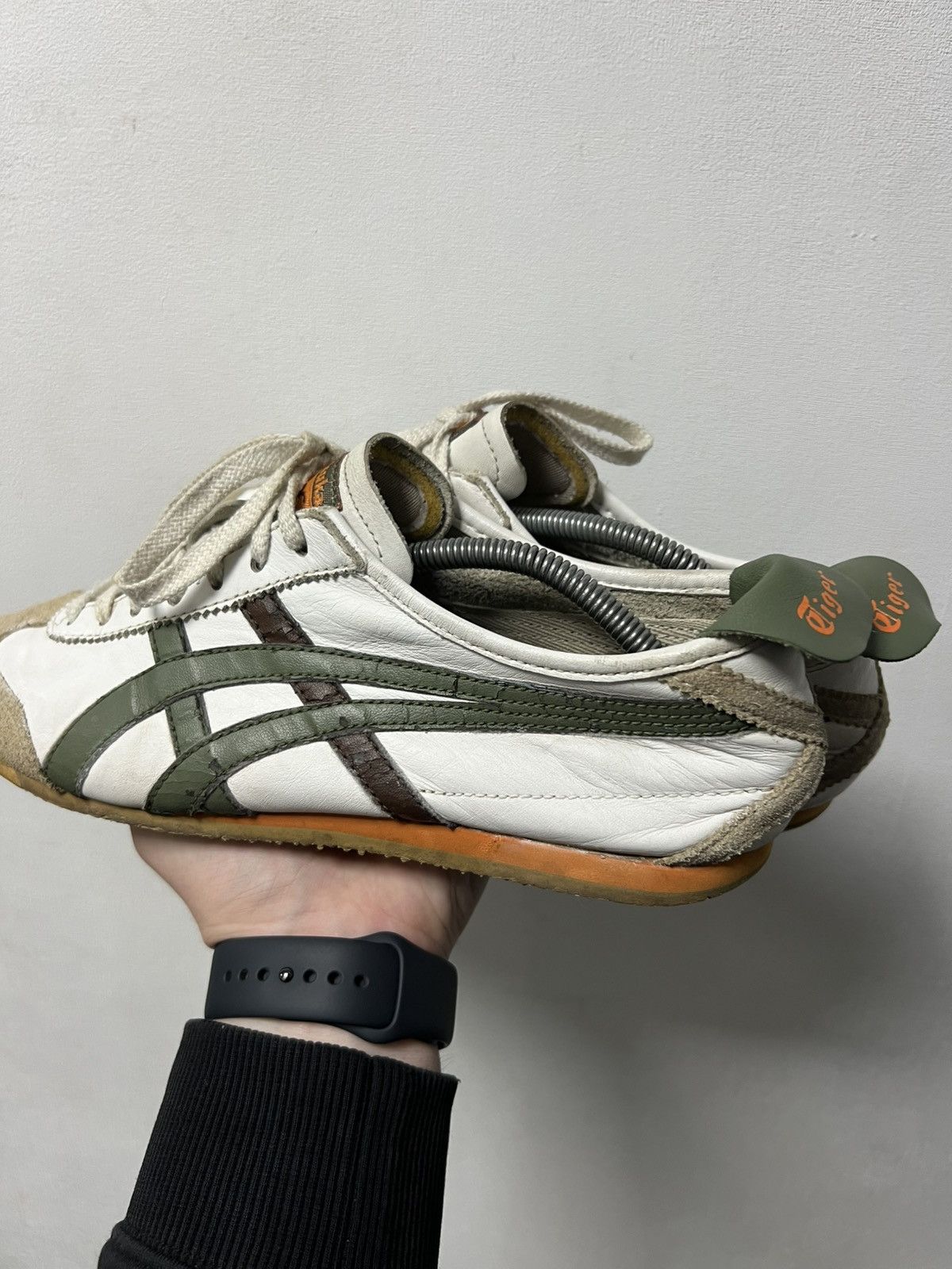 Asics Vintage Asics Tiger Onitsuka Leather Sneakers Size US 9.5 / EU 42-43 - 5 Thumbnail