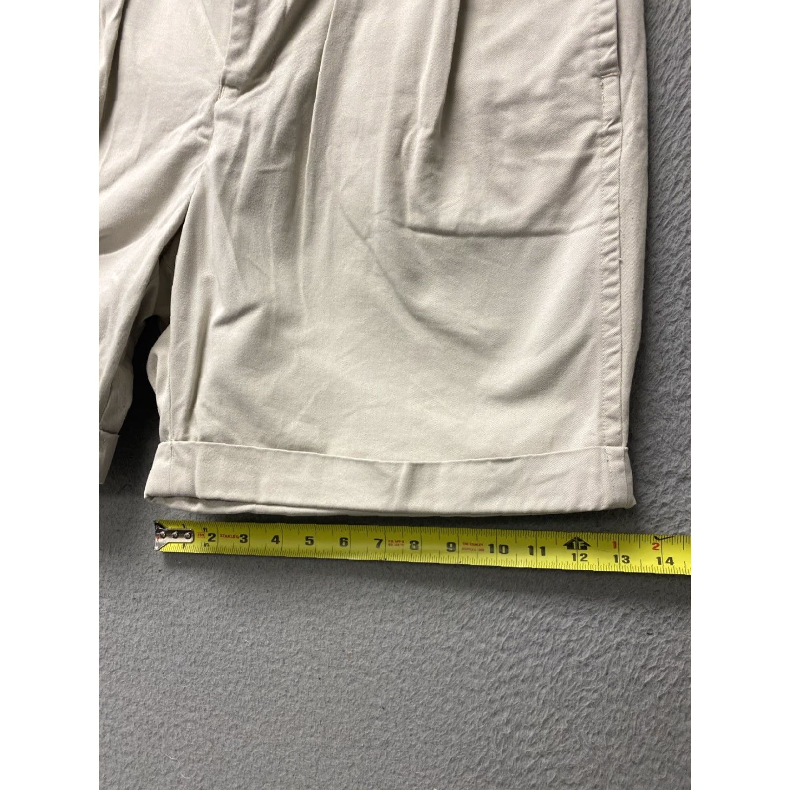Nautica VINTAGE Nautica Men's Khaki Chino Shorts Sz 38 Flat Front Casual Cotton Summer Fall Spring Size US 38 / EU 54 - 7 Thumbnail