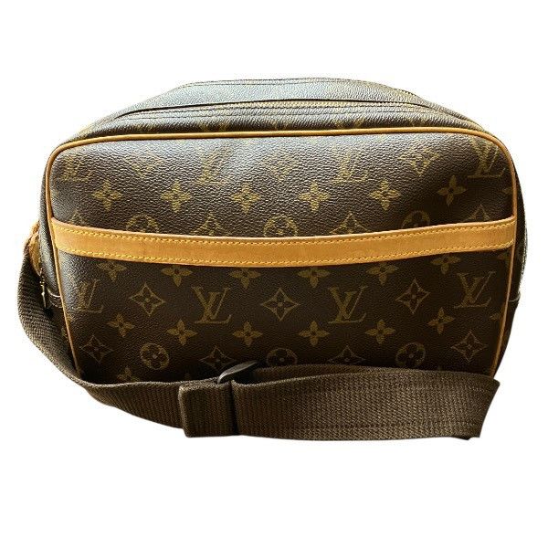 Louis Vuitton Louis Vuitton Louis Vuitton Reporter PM Monogram Shoulder Bag Textile Shoulder Bag M45254 DUTY FREE for USA Size ONE SIZE - 1 Thumbnail