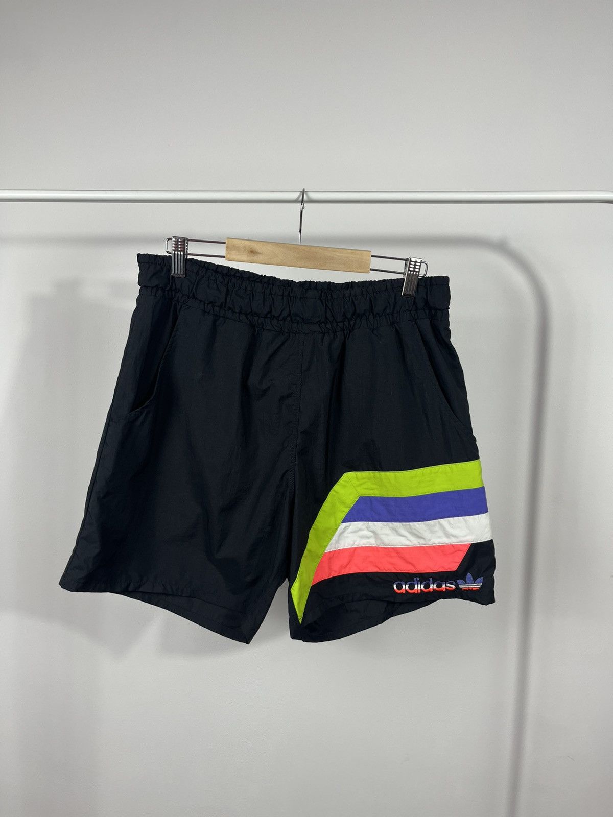 Adidas Adidas Originals Swim Shorts Made in Syria Multicolor M Size US 34 / EU 50 - 1 Thumbnail