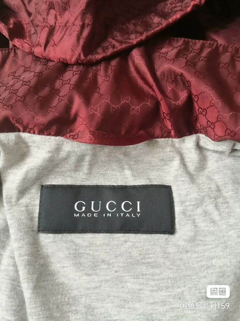 Gucci Gucci Men's full-print old-fashioned windbreaker jacket 250 Size US M / EU 48-50 / 2 - 3 Thumbnail
