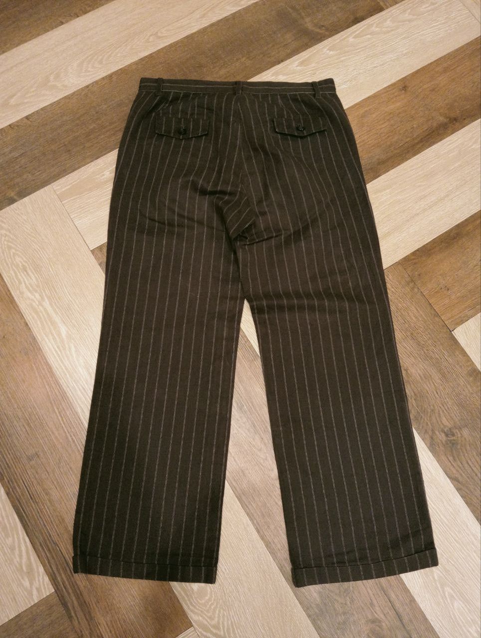 Issey Miyake VINTAGE ISSEY MIYAKE SUNAO KUWAHARA STRIPED PANTS Size 30" / US 8 / IT 44 - 6 Thumbnail