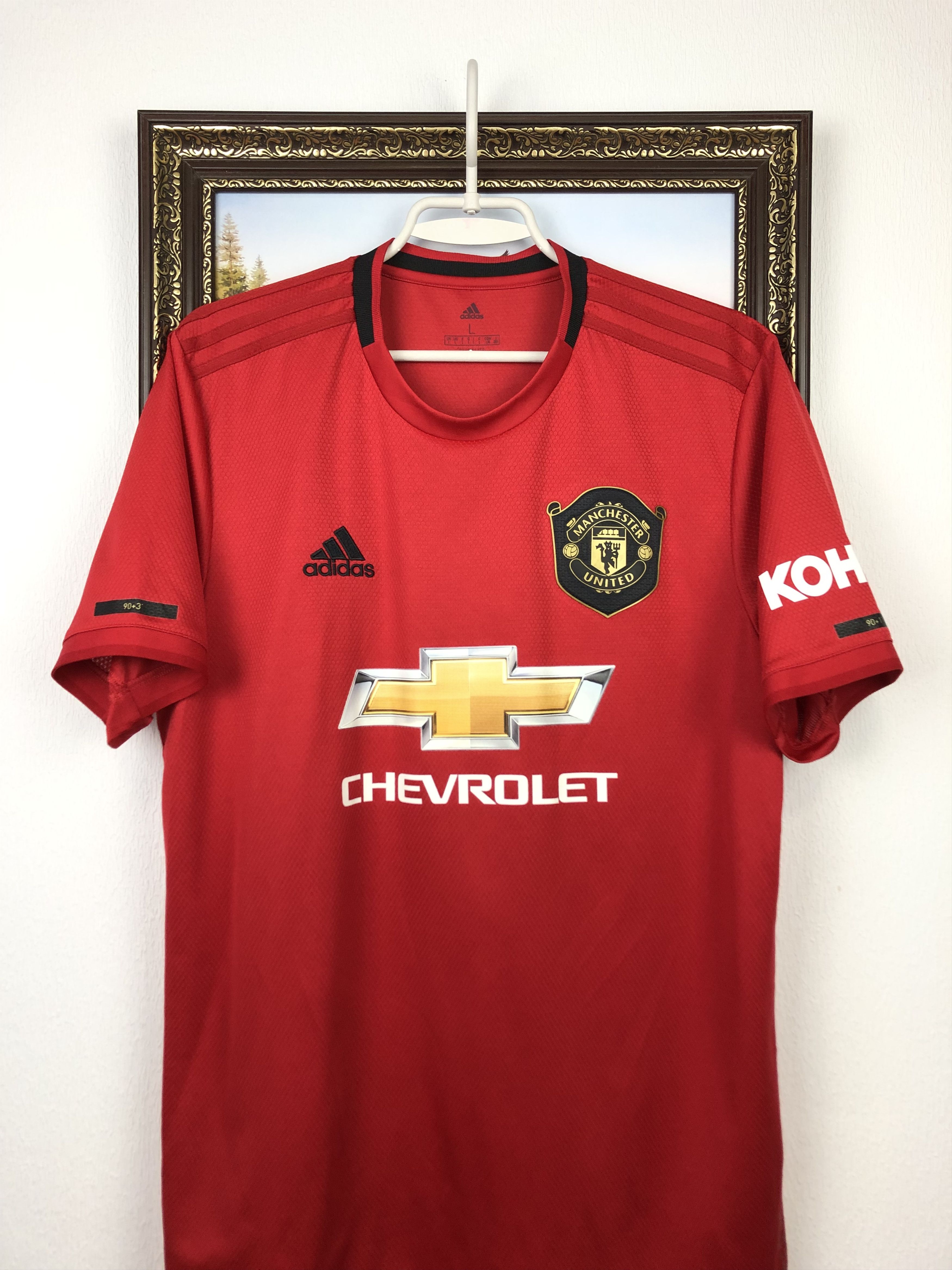 Adidas Manchester United football shirt 2019 Soccer Adidas Jersey Size US L / EU 52-54 / 3 - 2 Thumbnail